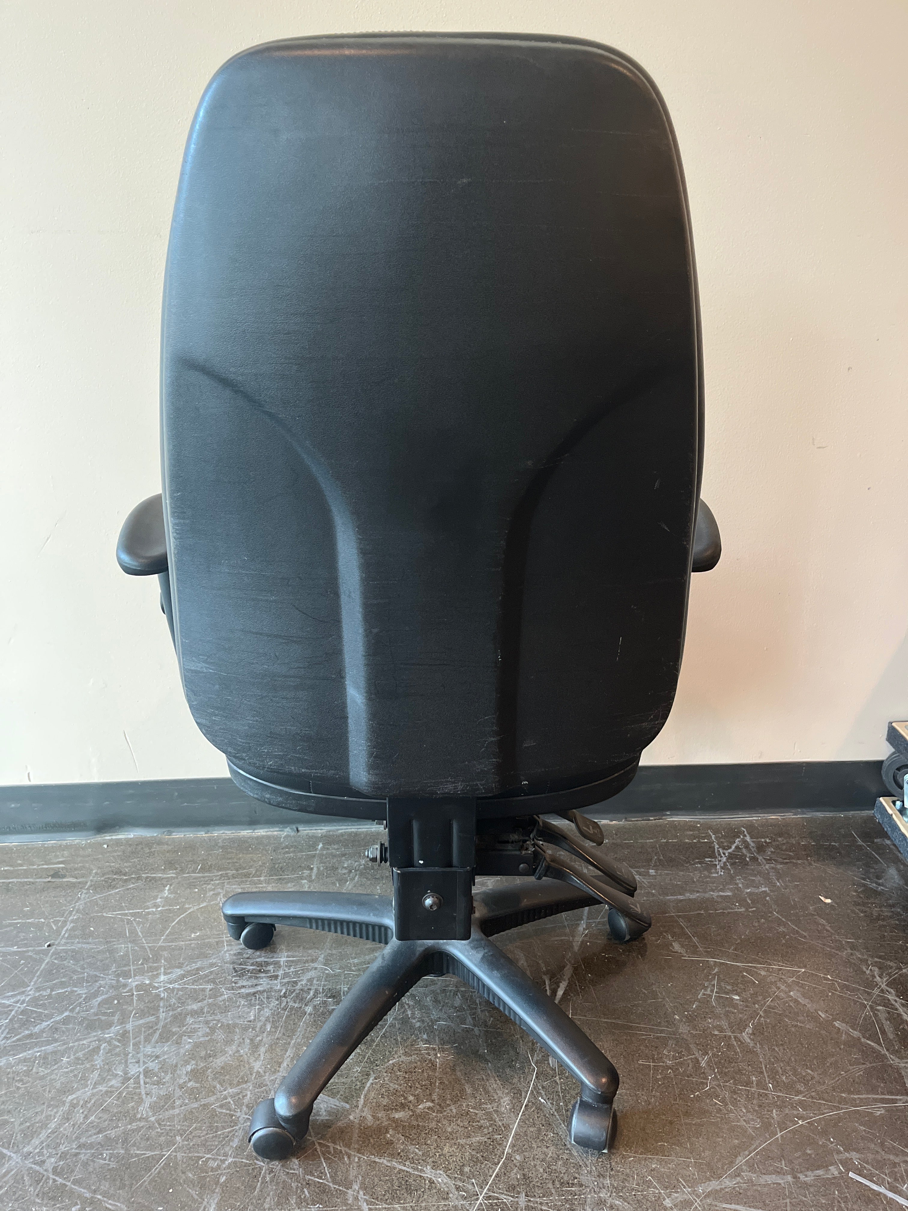 Black Leather Office Chair