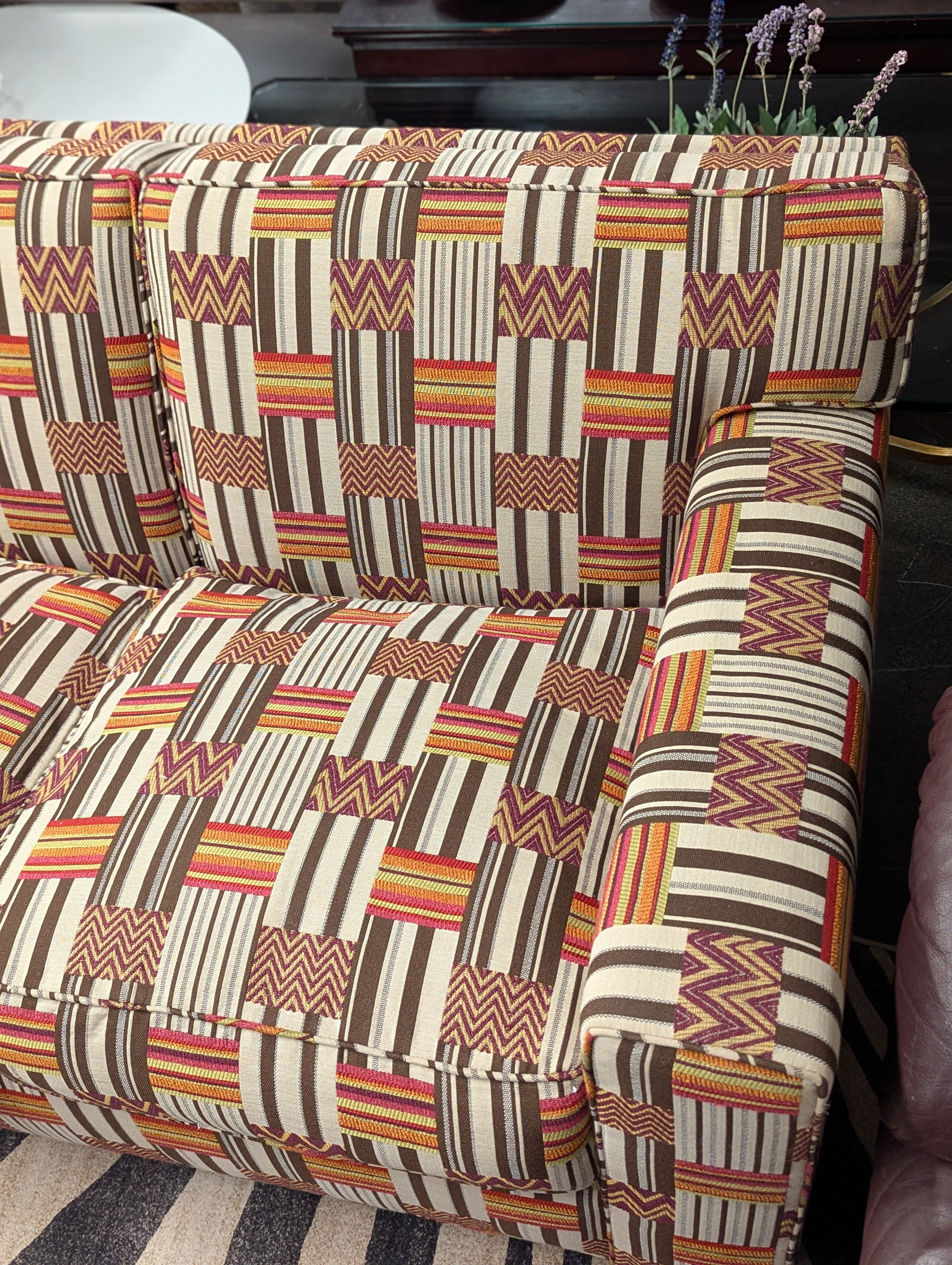 A. Rudin Sofa, Custom Upholstery