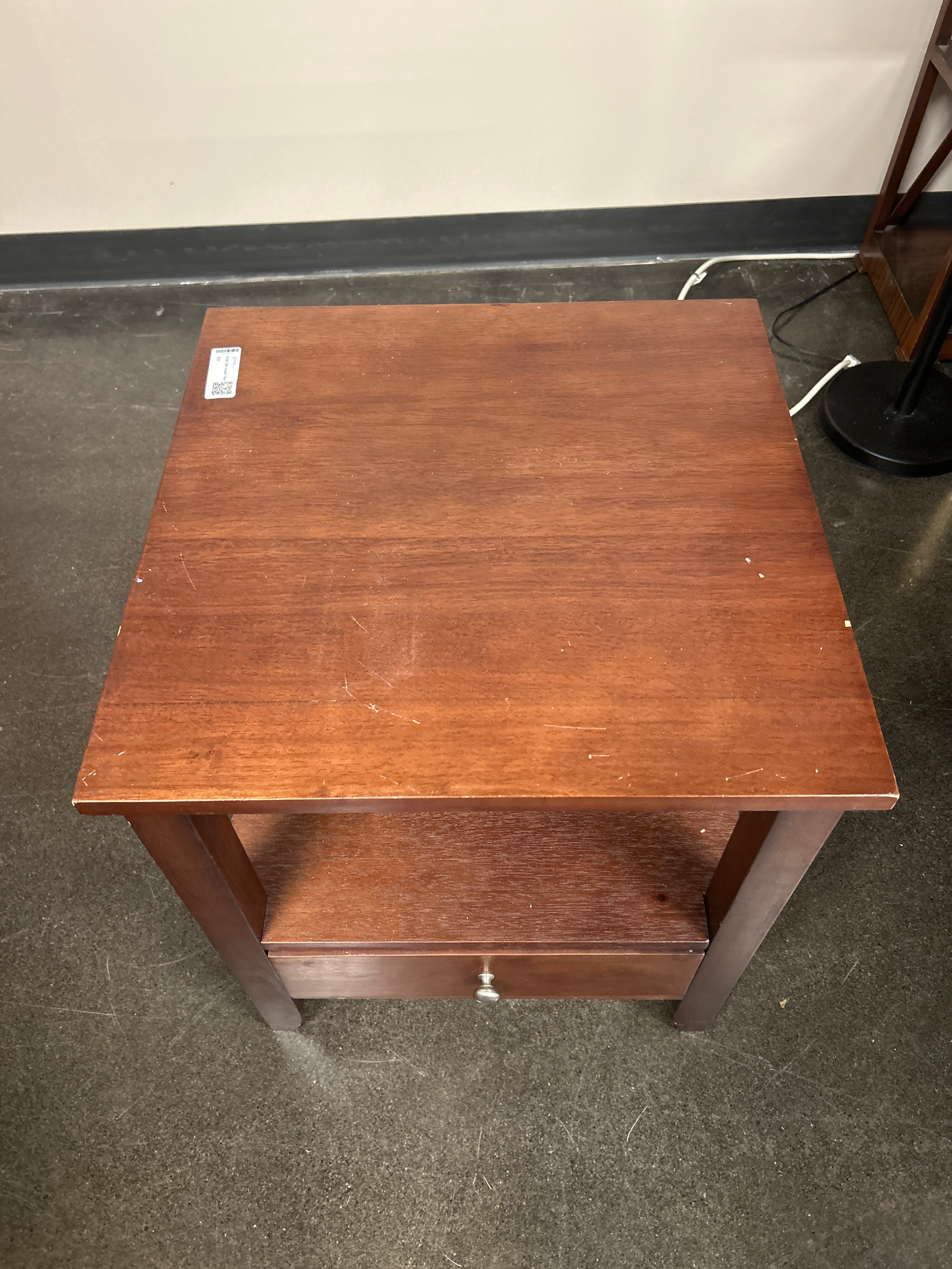 Small Oak Accent Table