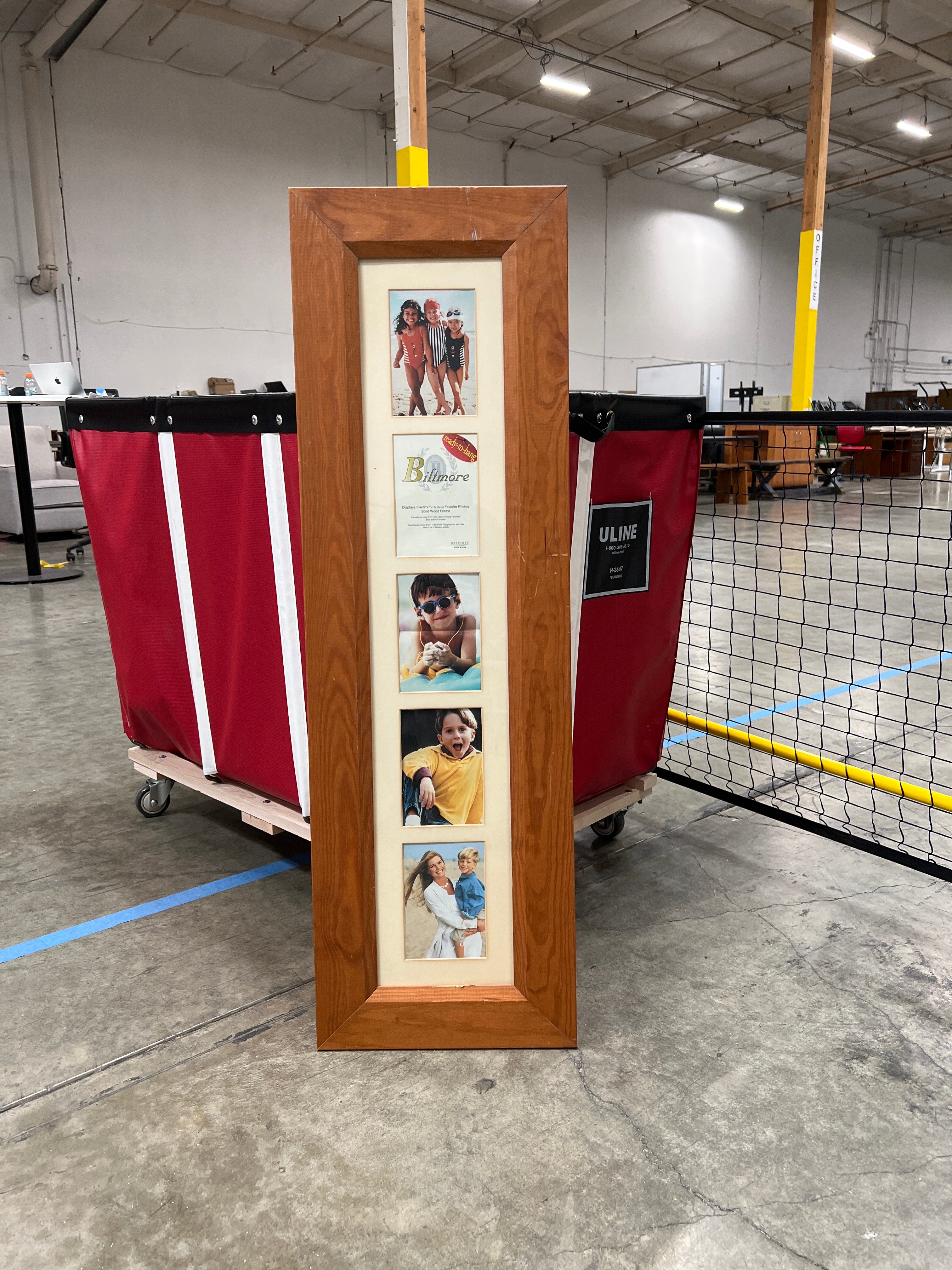 Biltmore Solid Wood Multi-Opening Photo Frame for Five 5x7 Pictures
