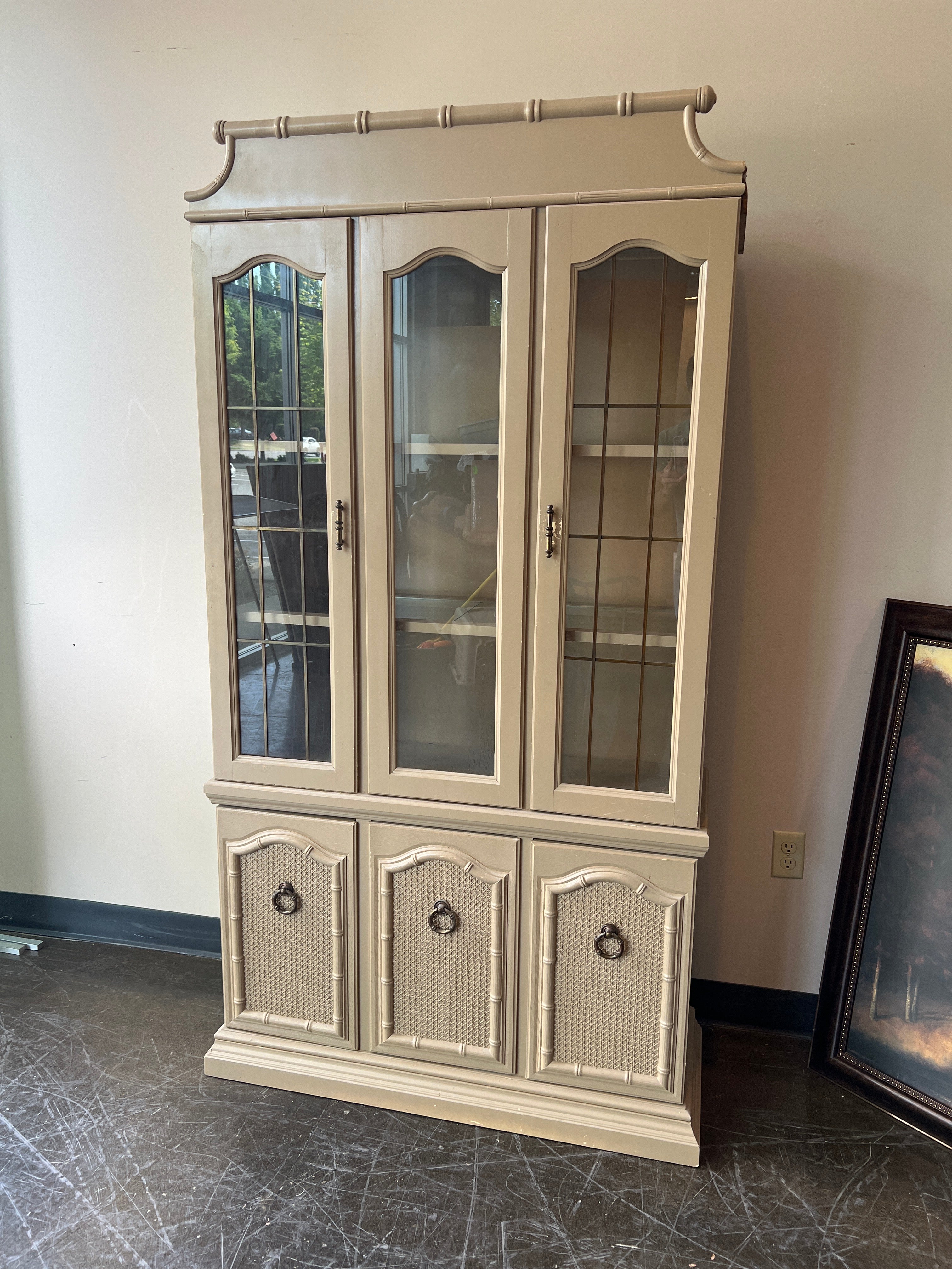 French Gray Hutch