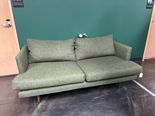 Three by Article Green Modern Sofa