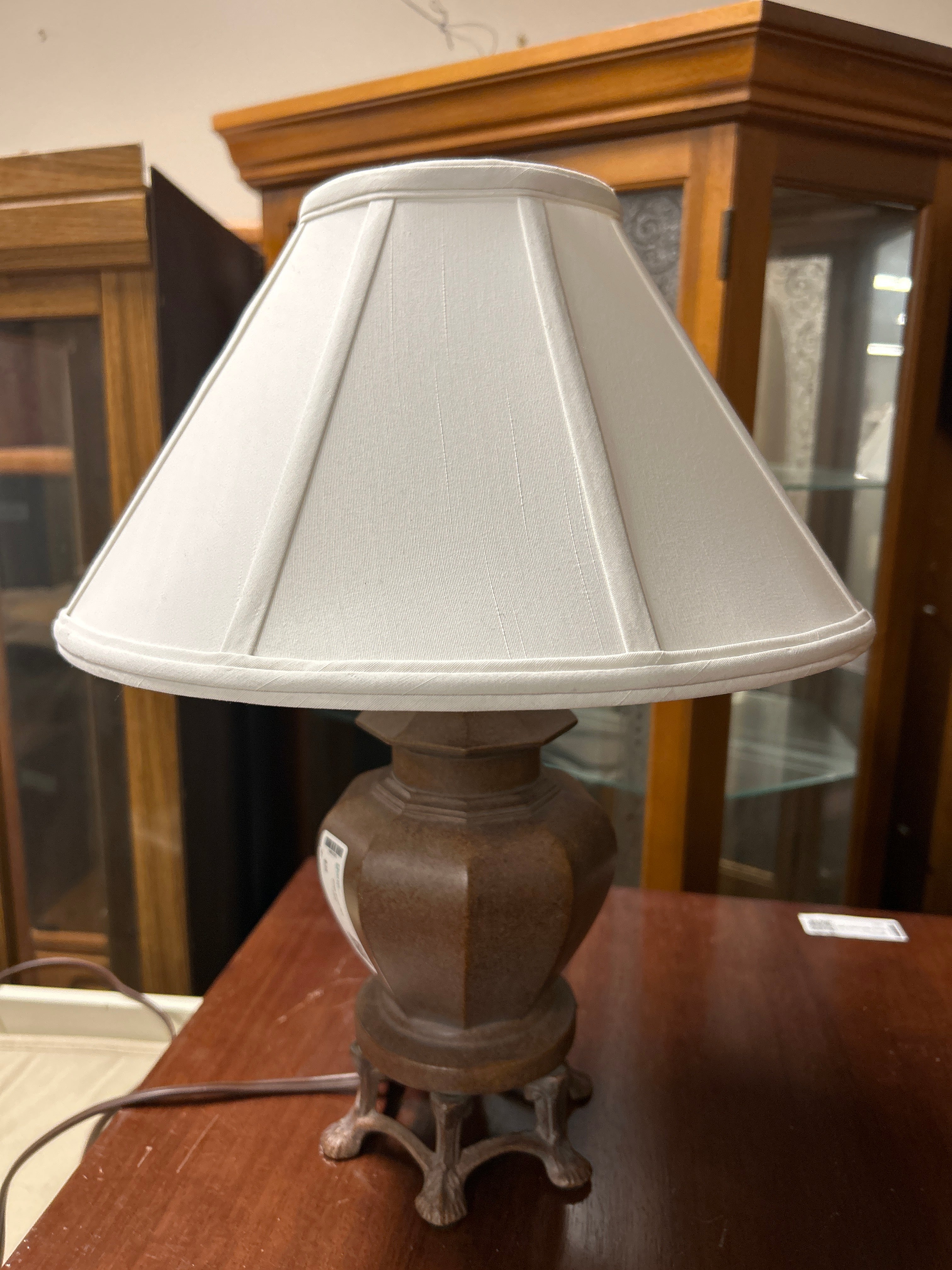 Ornate Bronze Table Lamp