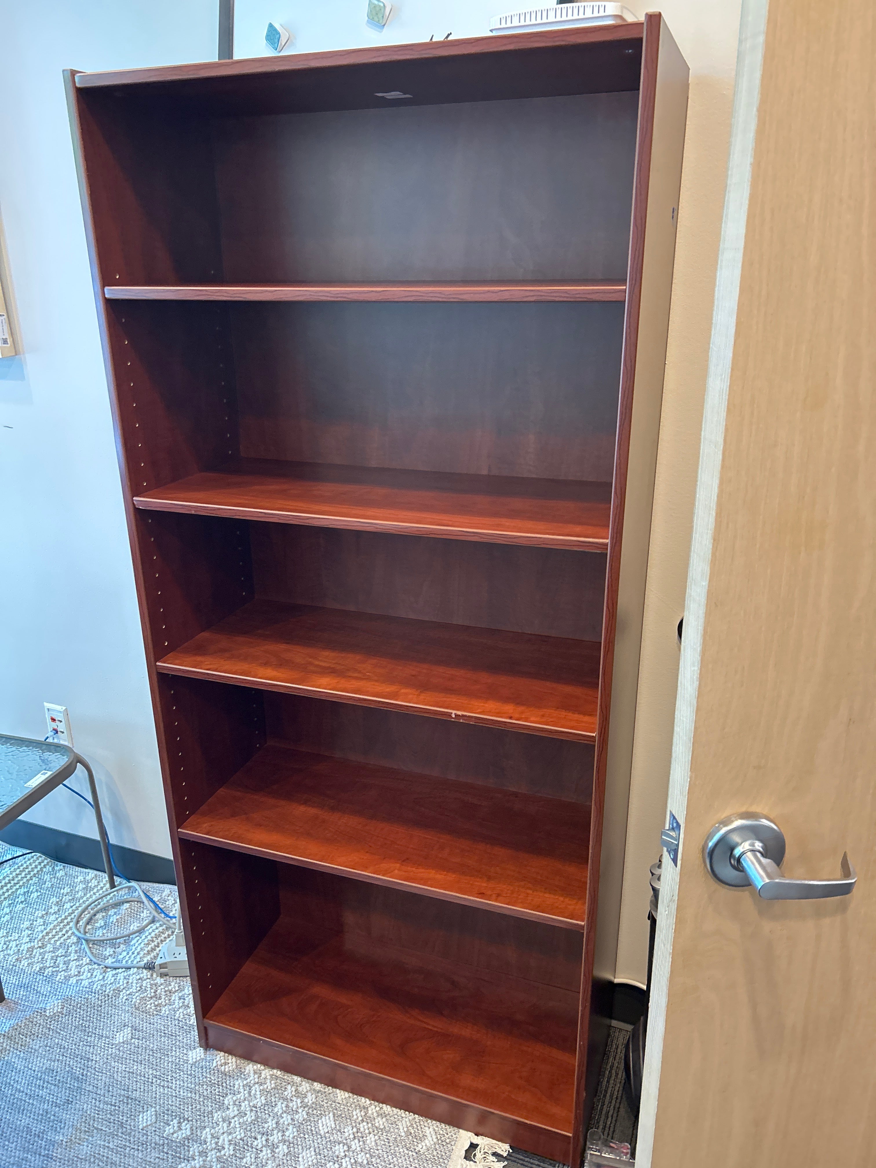 Cherry wood book shelves 5x3x12 book shelves