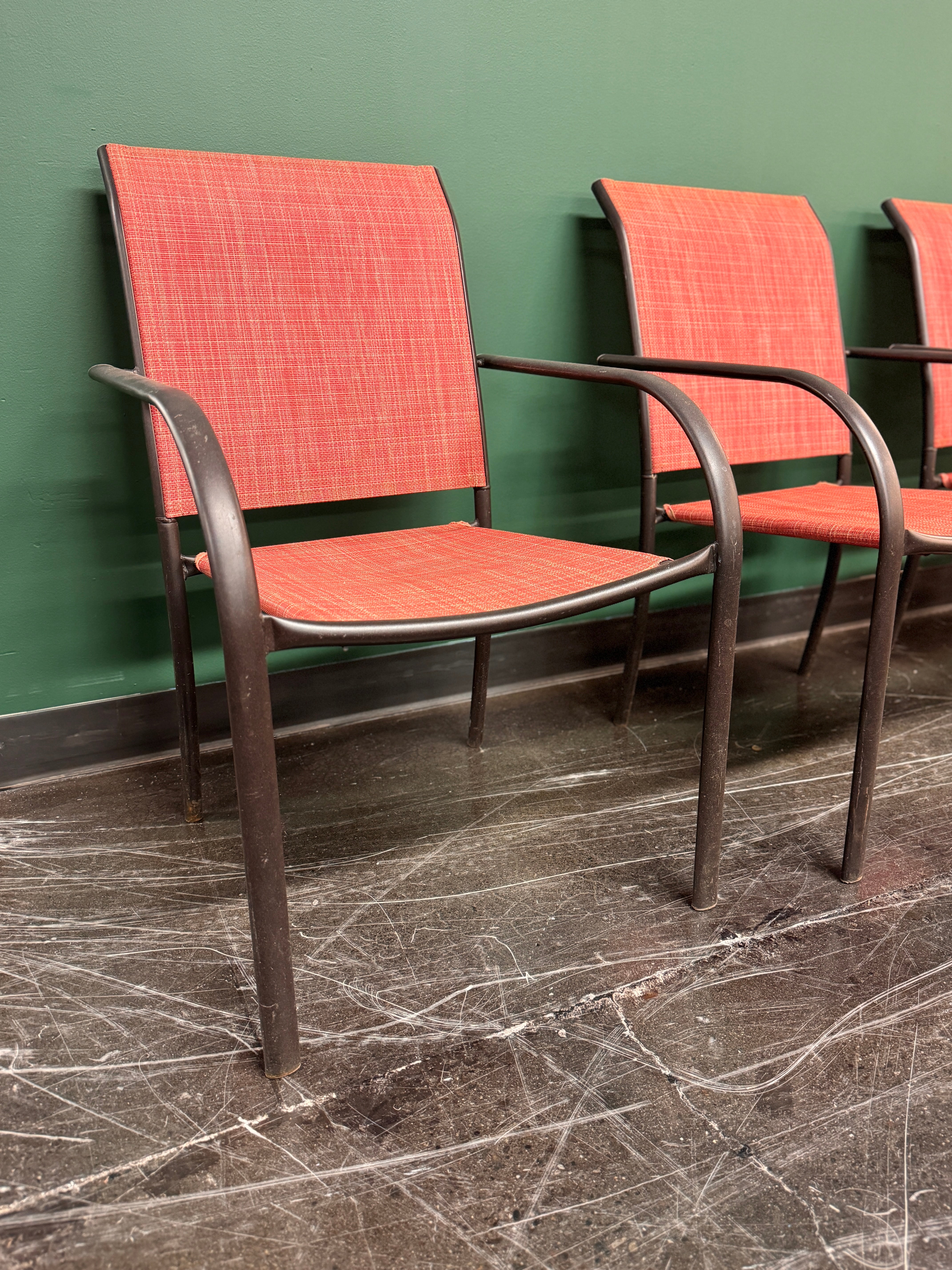 Red Outdoor Chair (SET OF 4)