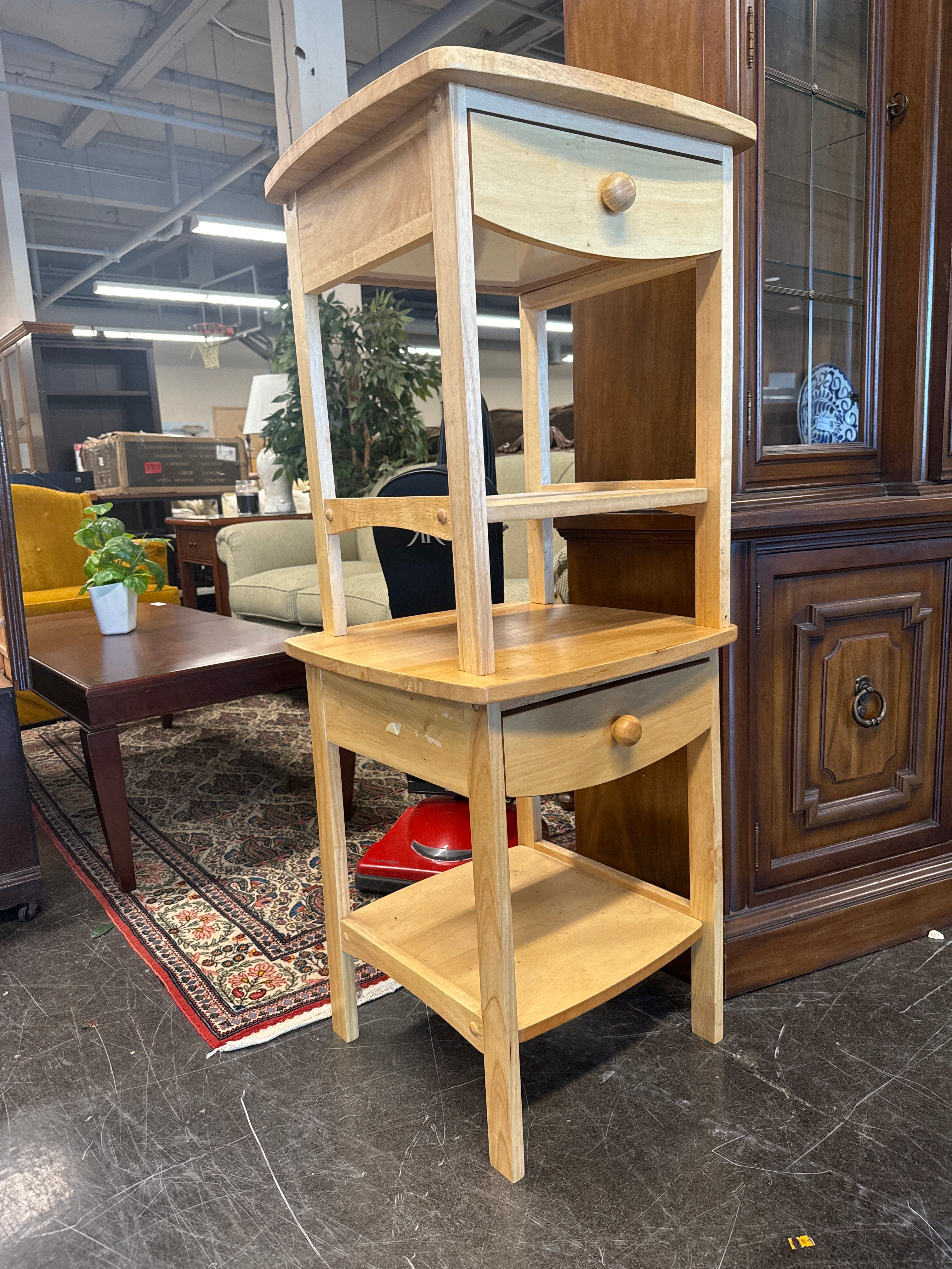 Light Oak Nightstands (SET OF 2)