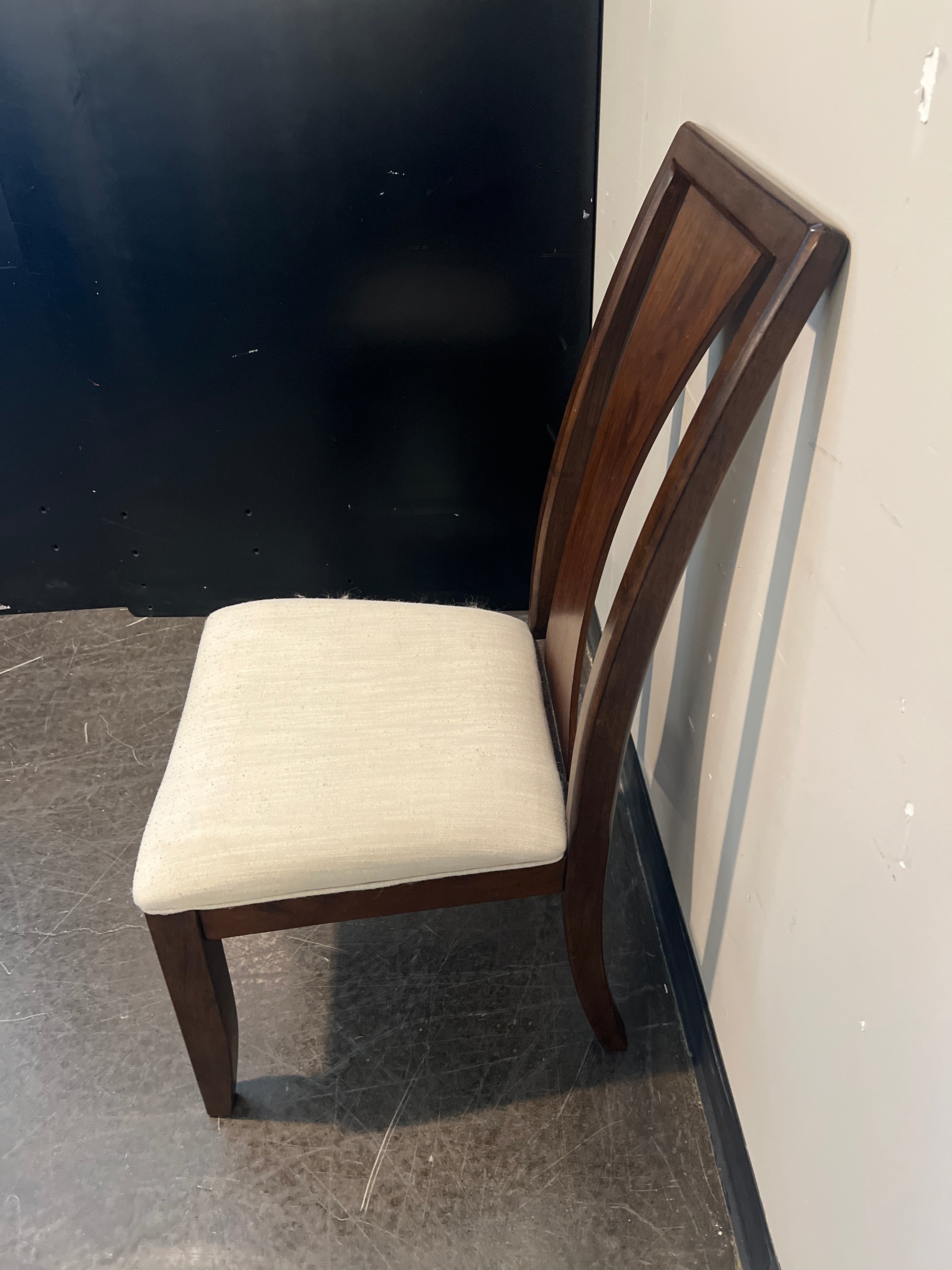 CORT Certified Wood Dining Chair with Upholstered Seat