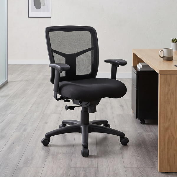 ProGrid Breathable Mesh Back Office Chair with built-in Lumbar Support