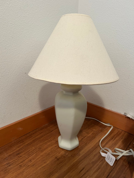 White Ceramic Lamp