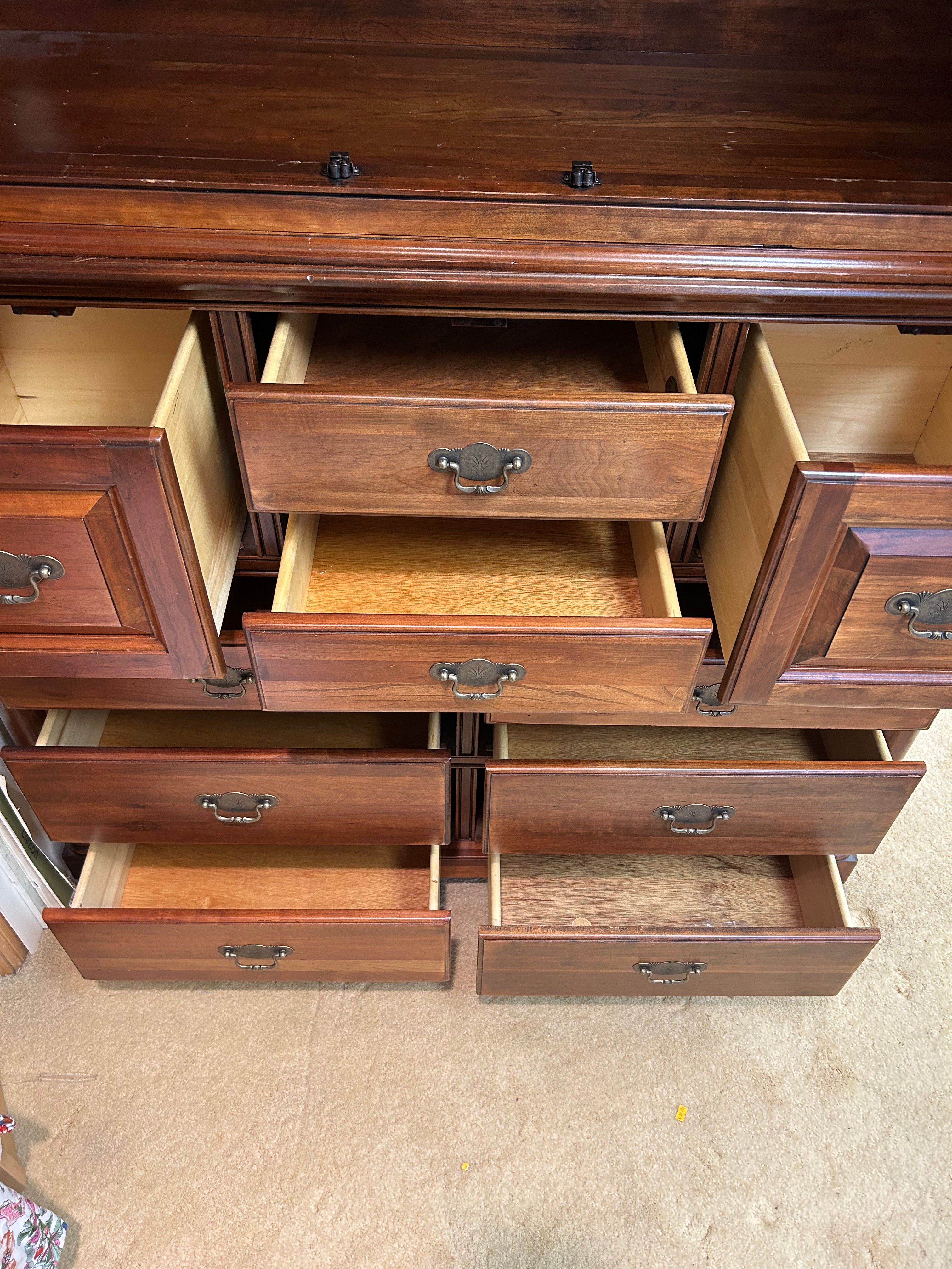 Large Mission Style Wood Armiore