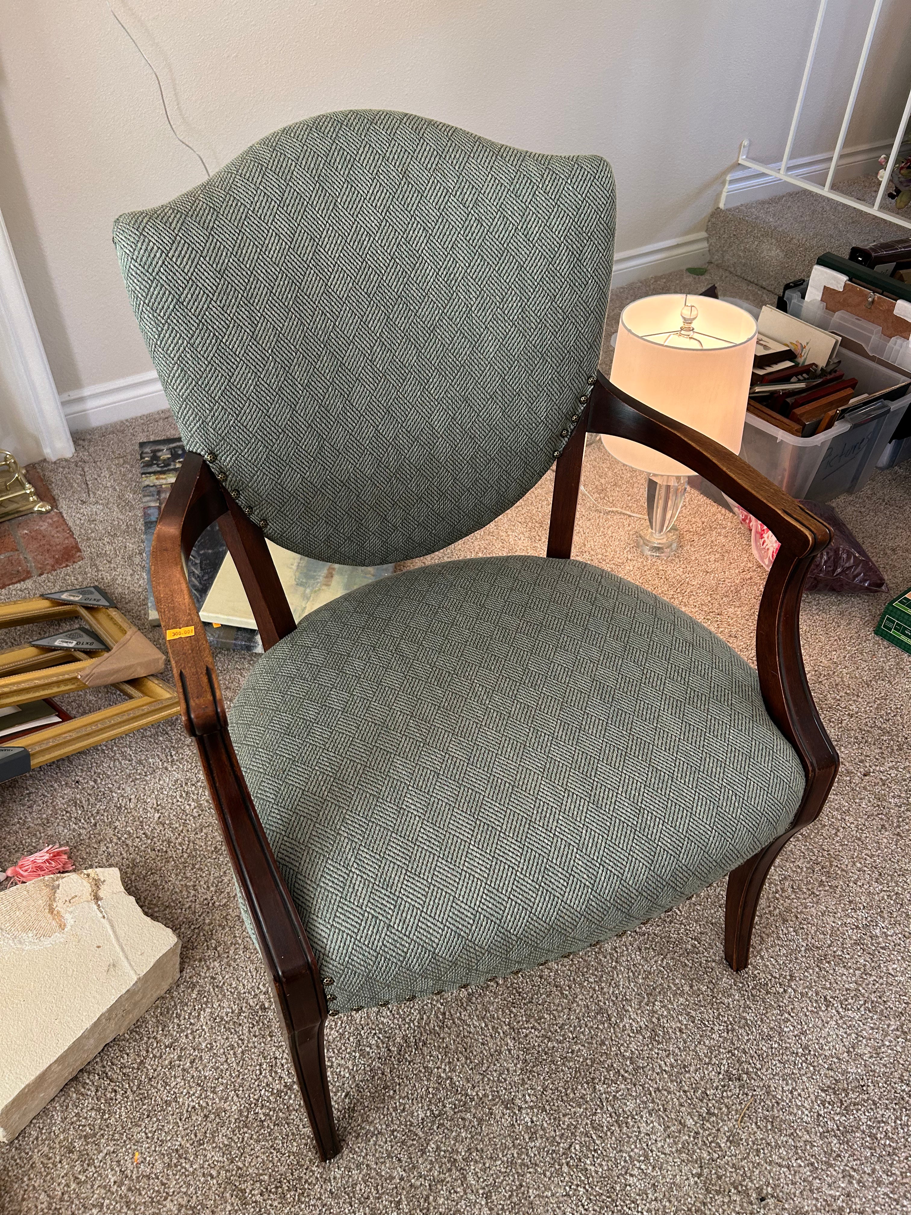 Tweed Accent Chair