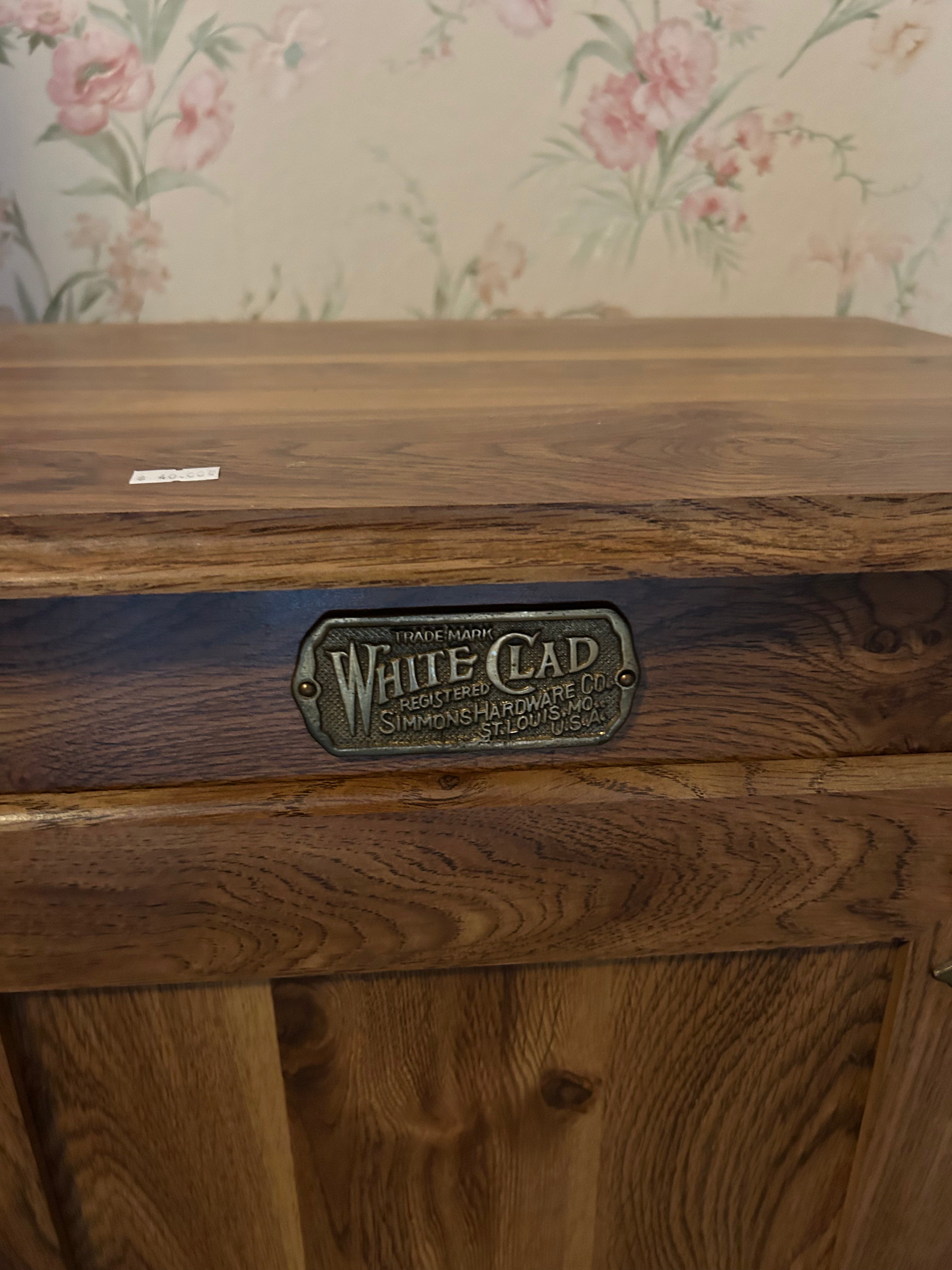 WhiteClad IceBox Night Stand Table