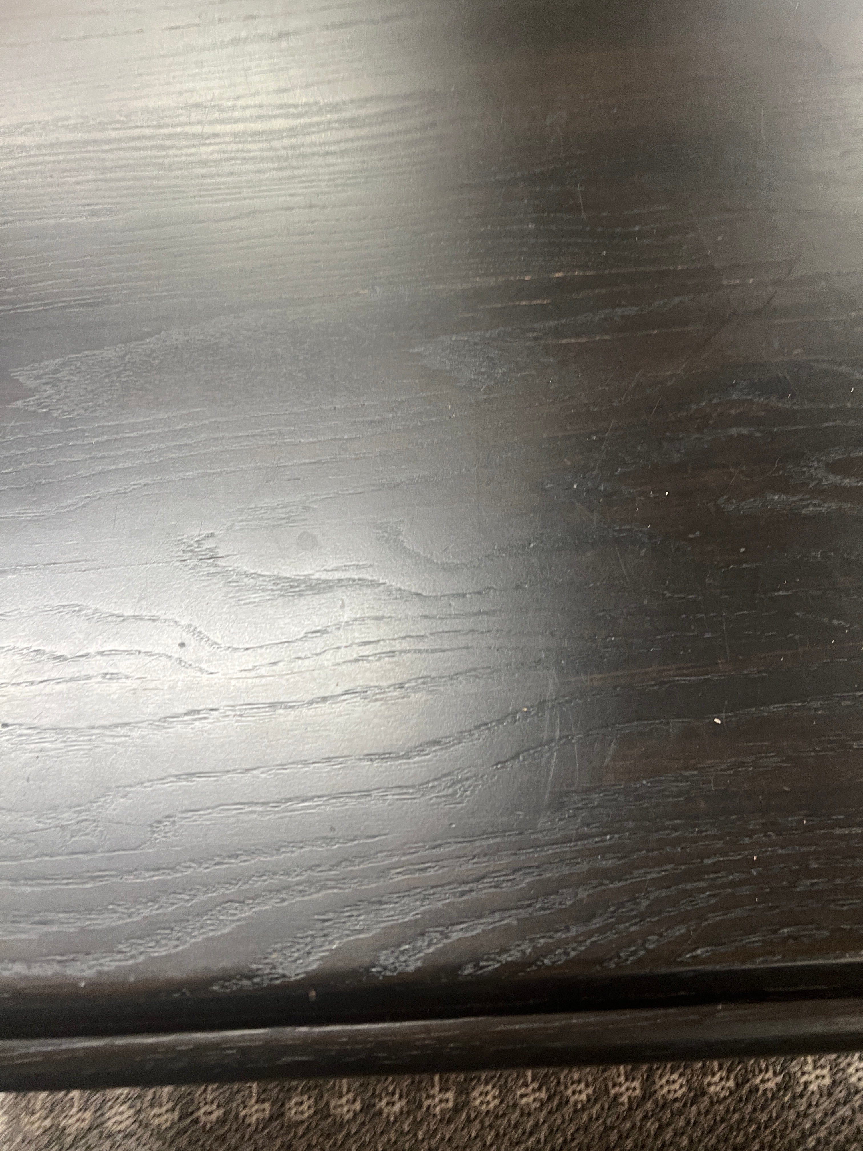 Square Black Coffee Table