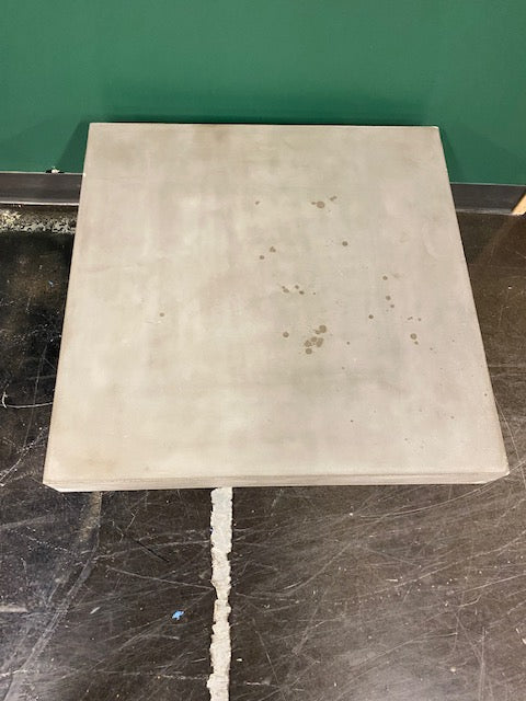 Modern Grey Concrete Outdoor Coffee Table