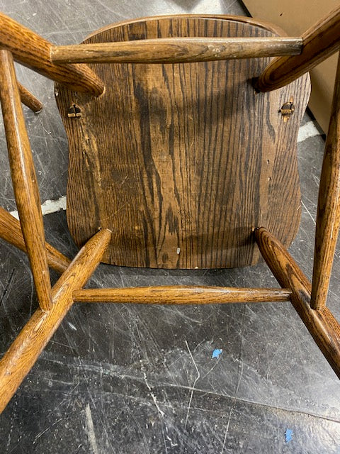 Rustic Hardwood Windsor Chair (set of 2)