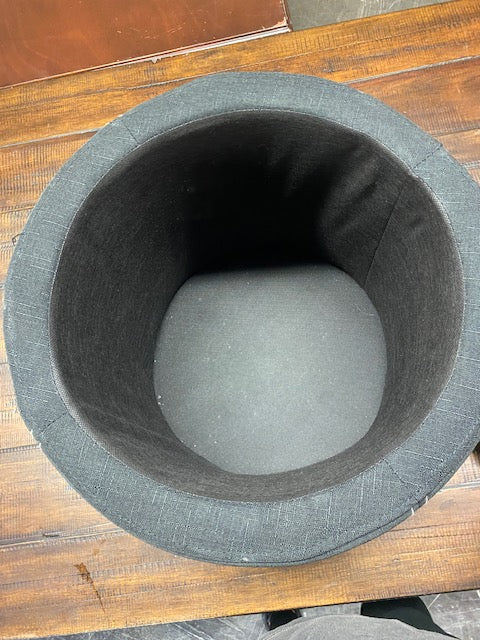 Stylish Round Upholstered Ottoman