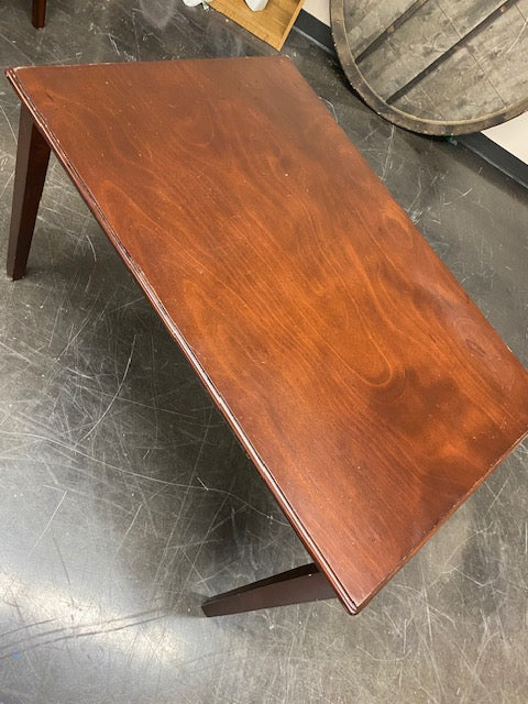 Rich Brown Wood Table