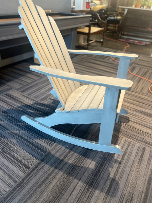 World Market Grey Adirondack Chair Rocking Chair