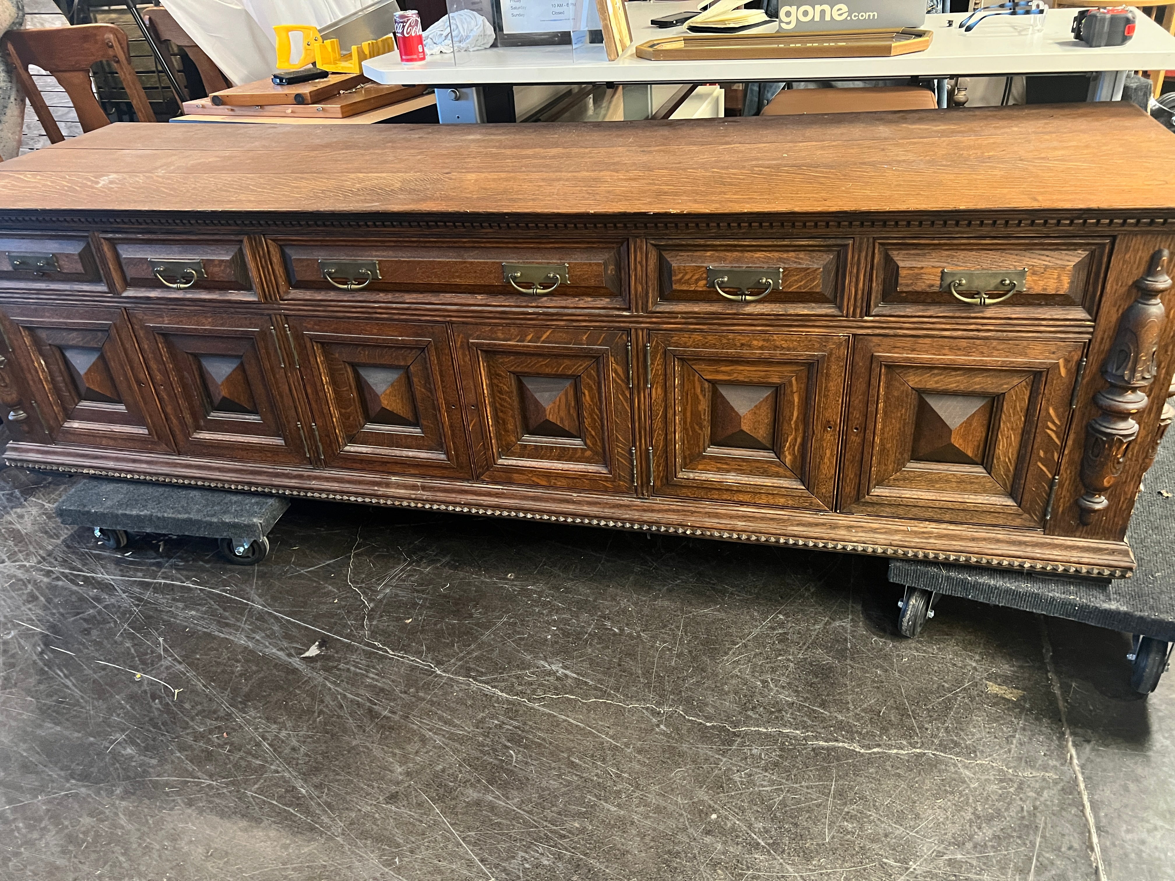 Vintage Credenza / Sideboard