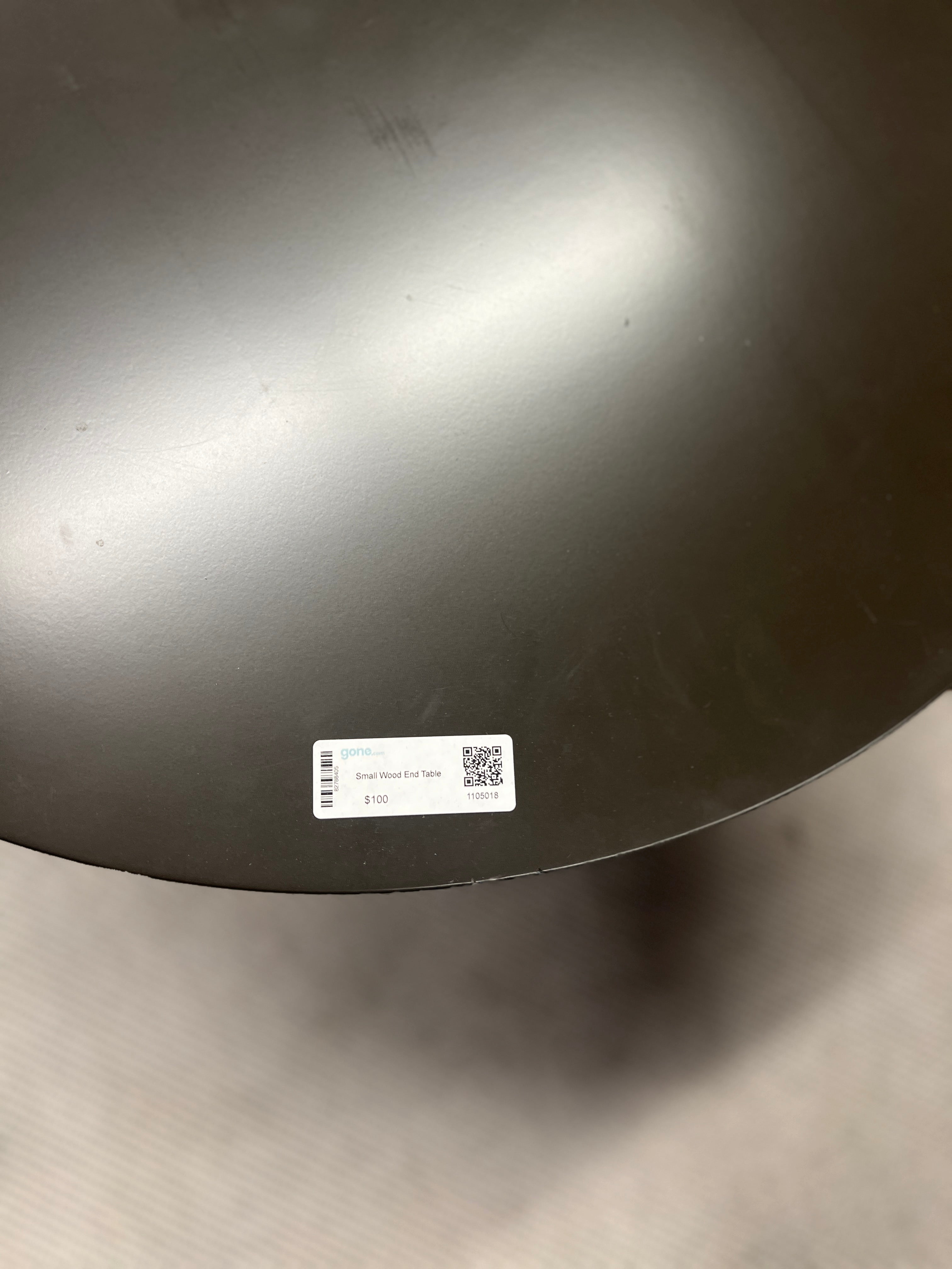 Small Wood End Table