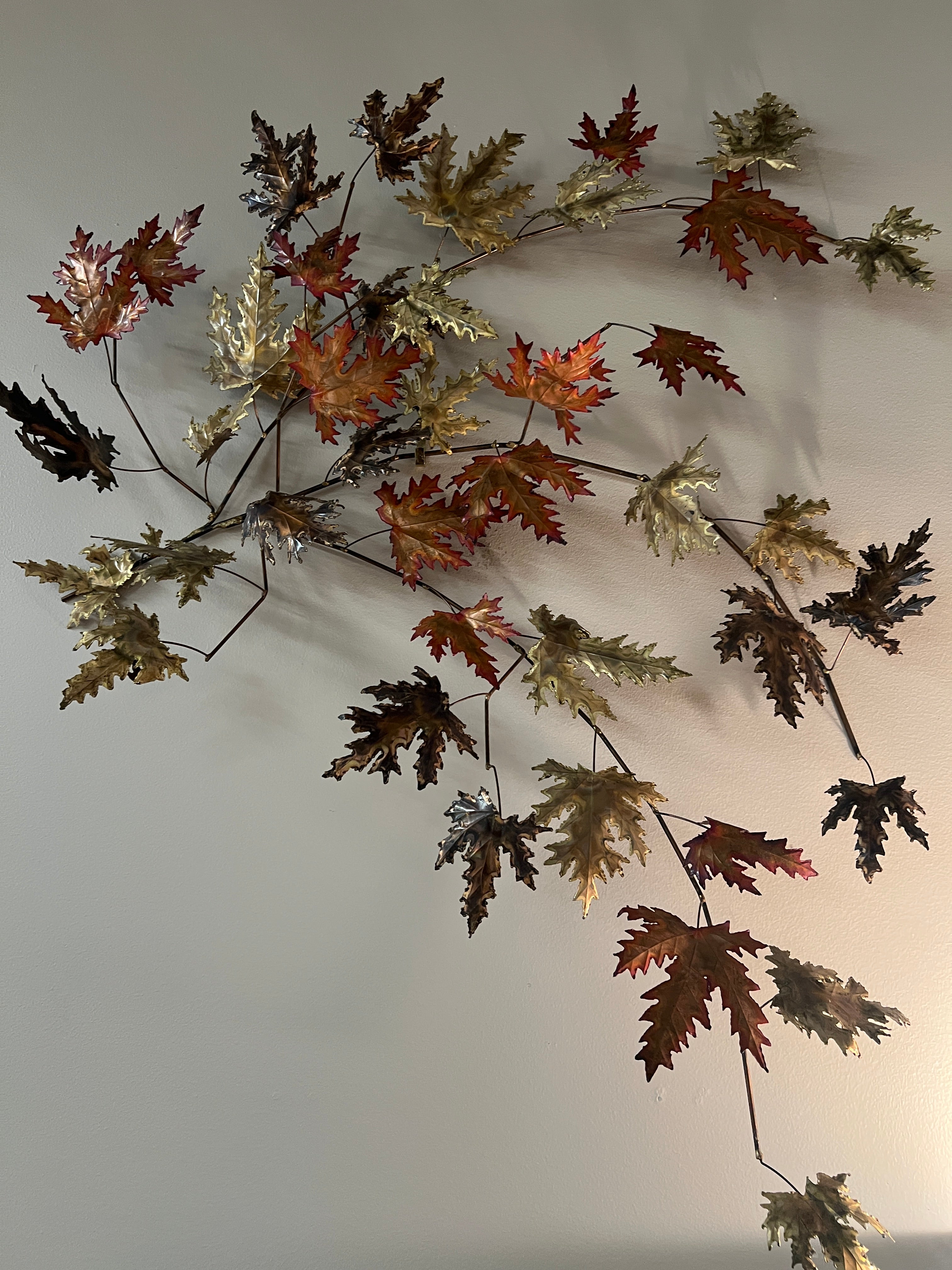 Metal Leaf Art By Artrist Ray Griffin