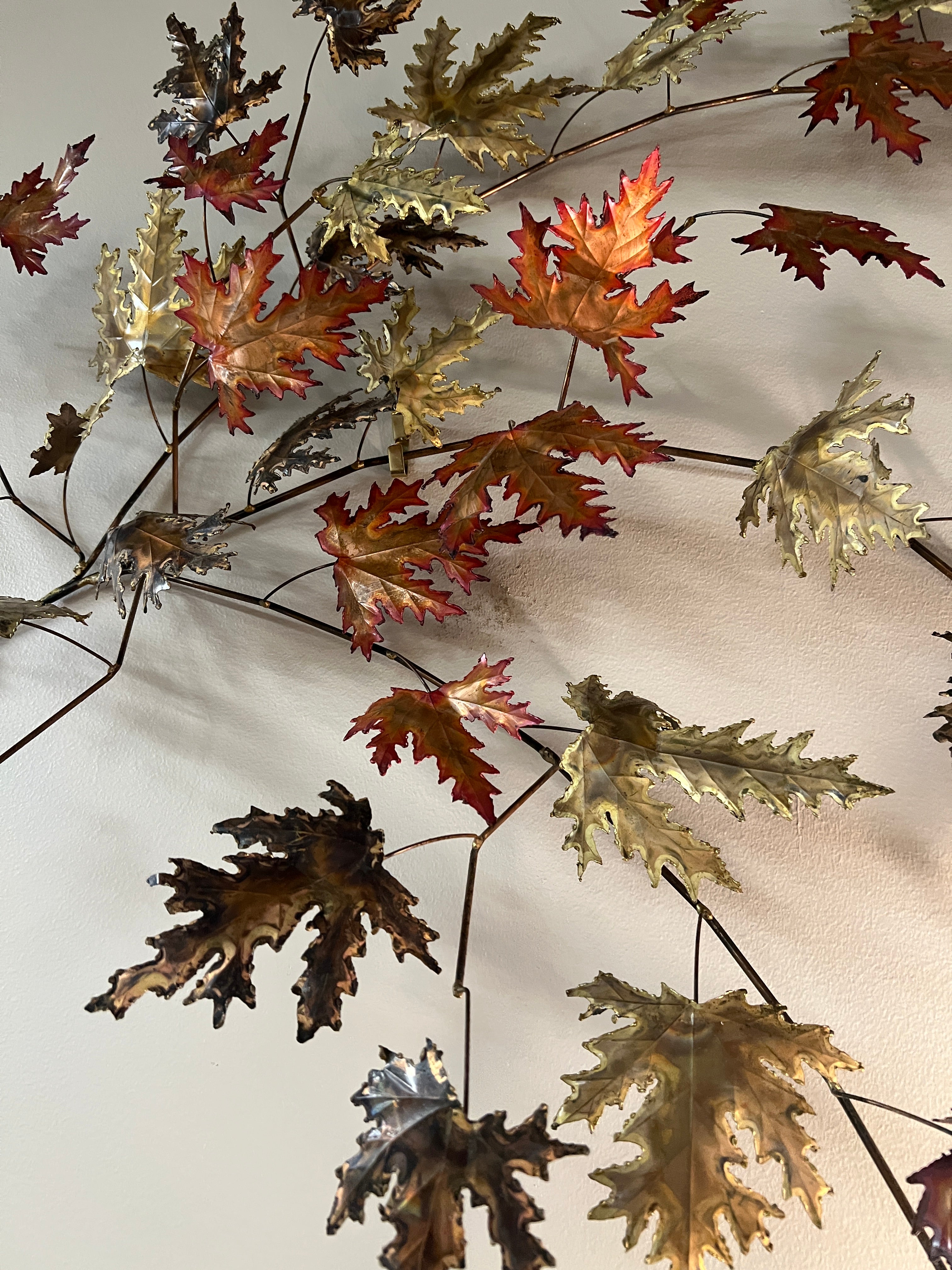 Metal Leaf Art By Artrist Ray Griffin