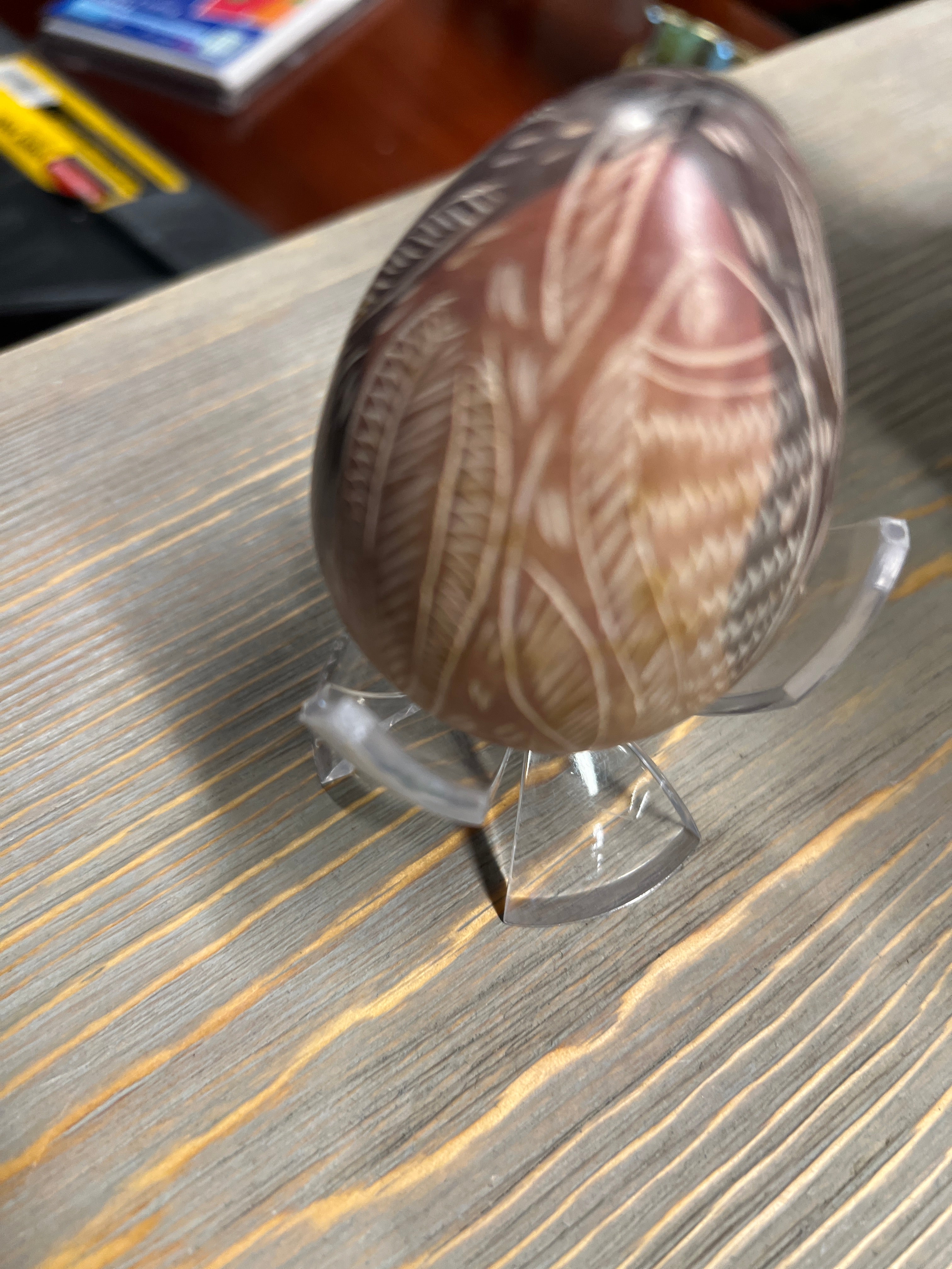 Tan Marble Egg