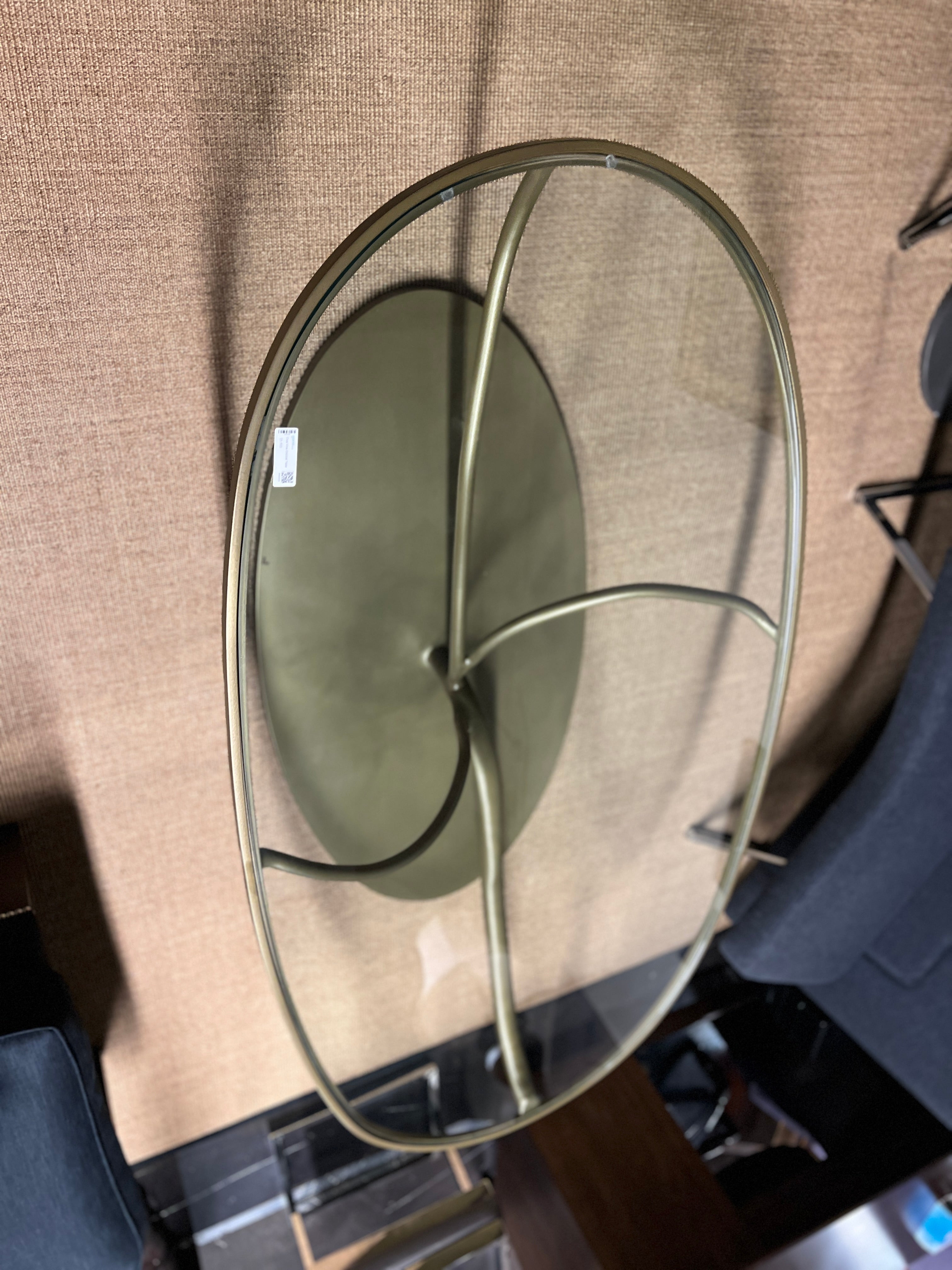 Oval Vine  Metal Coffee Table