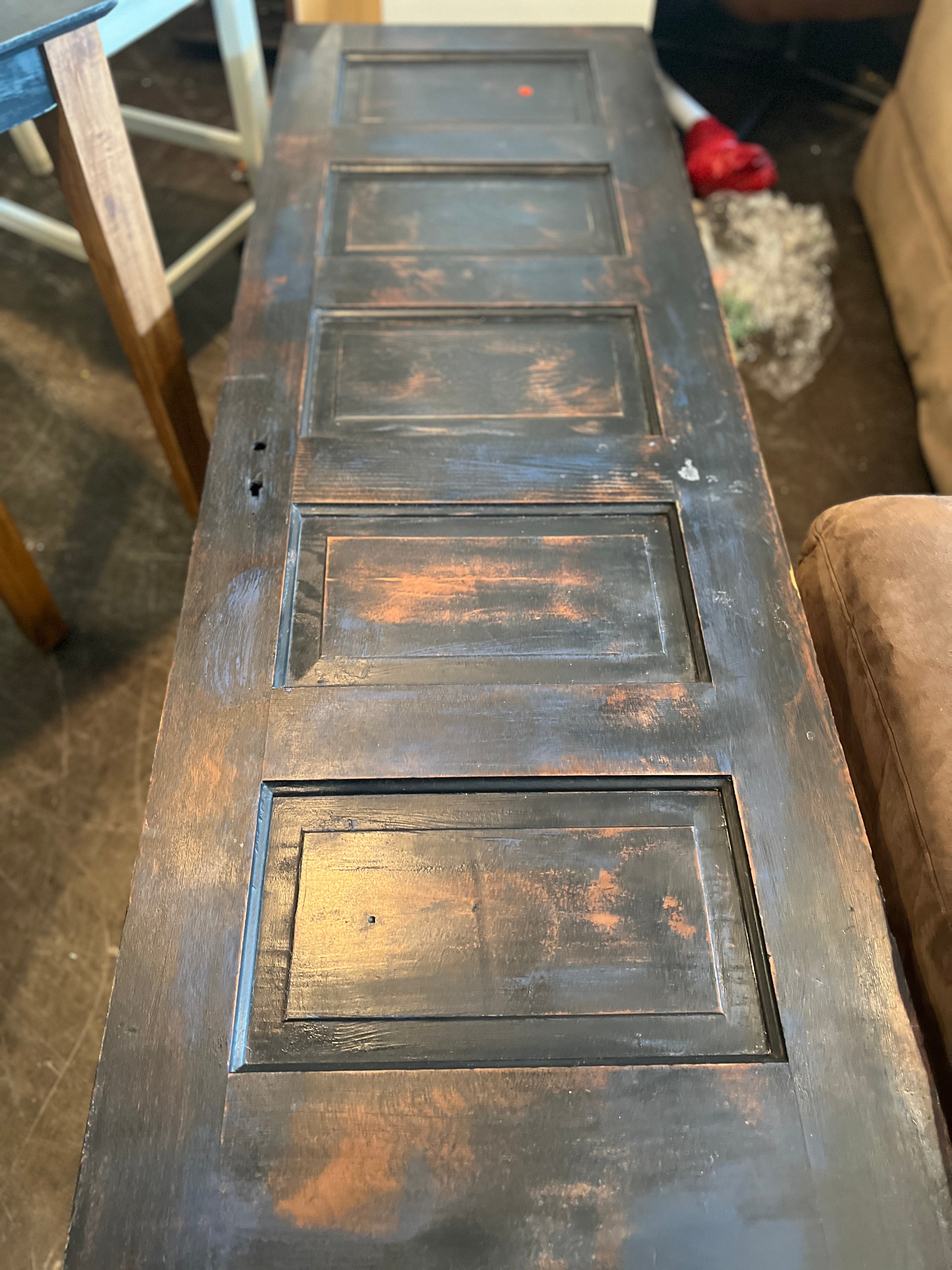 Upcycled Door Table