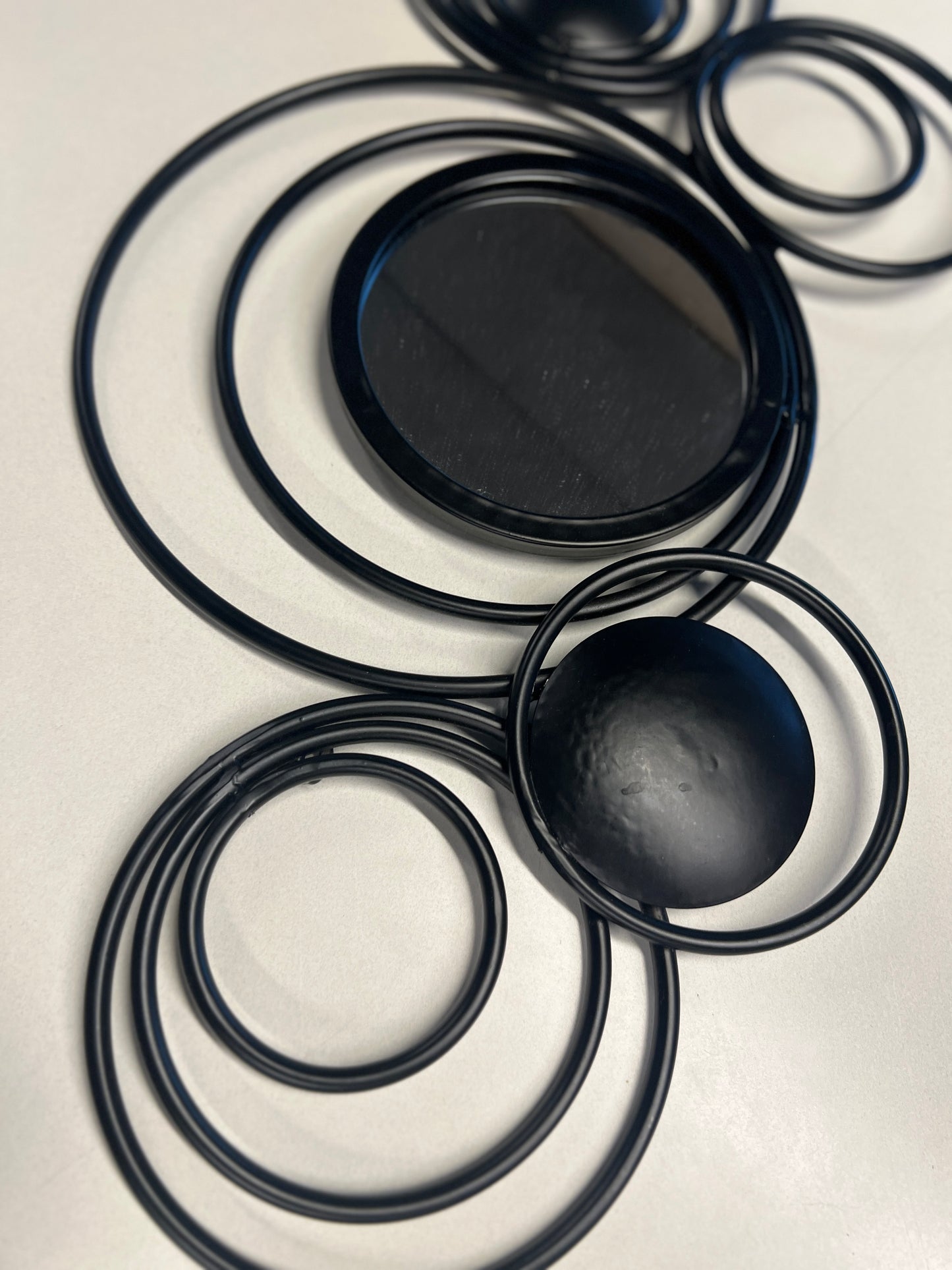 Black Circle Mirror