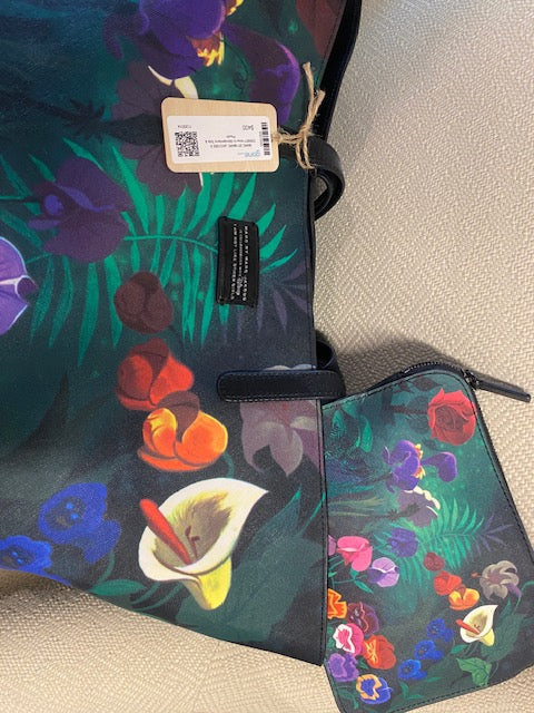 Rare 2015 Marc Jacobs Disney Laughing Flower Large Twin Flat Pouch