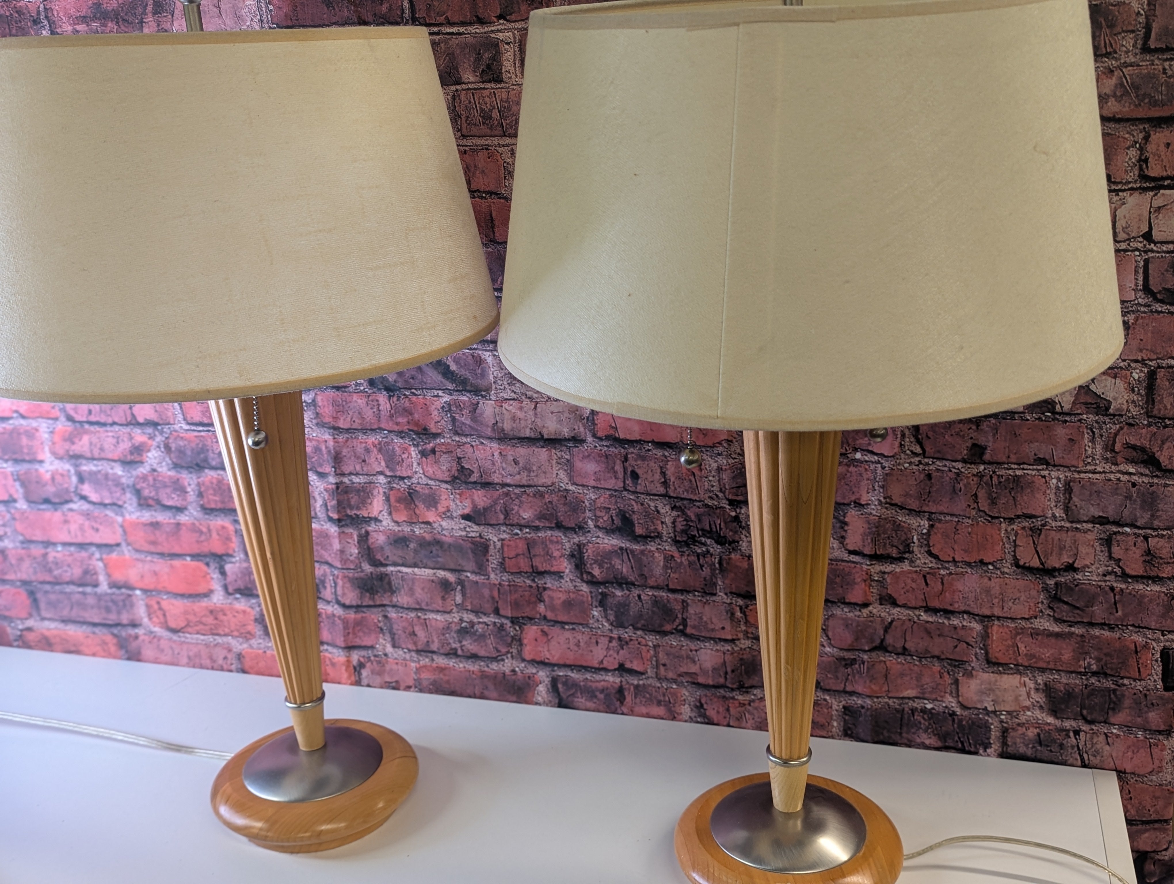 Wood and Metal lamp
