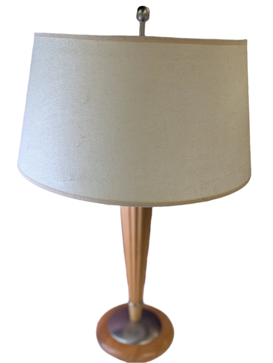 Wood and Metal lamp