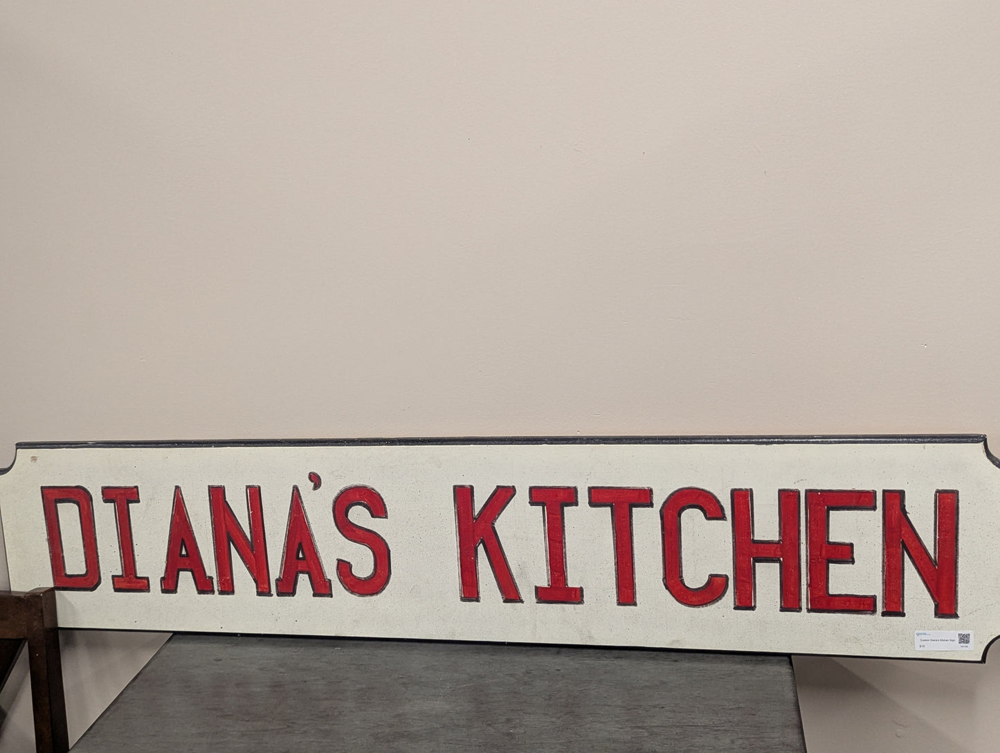 Custom Diana's Kitchen Sign