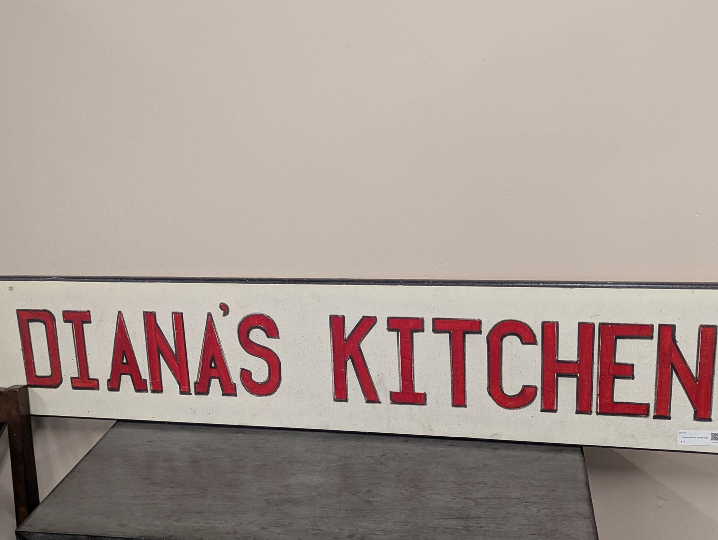 Custom Diana's Kitchen Sign