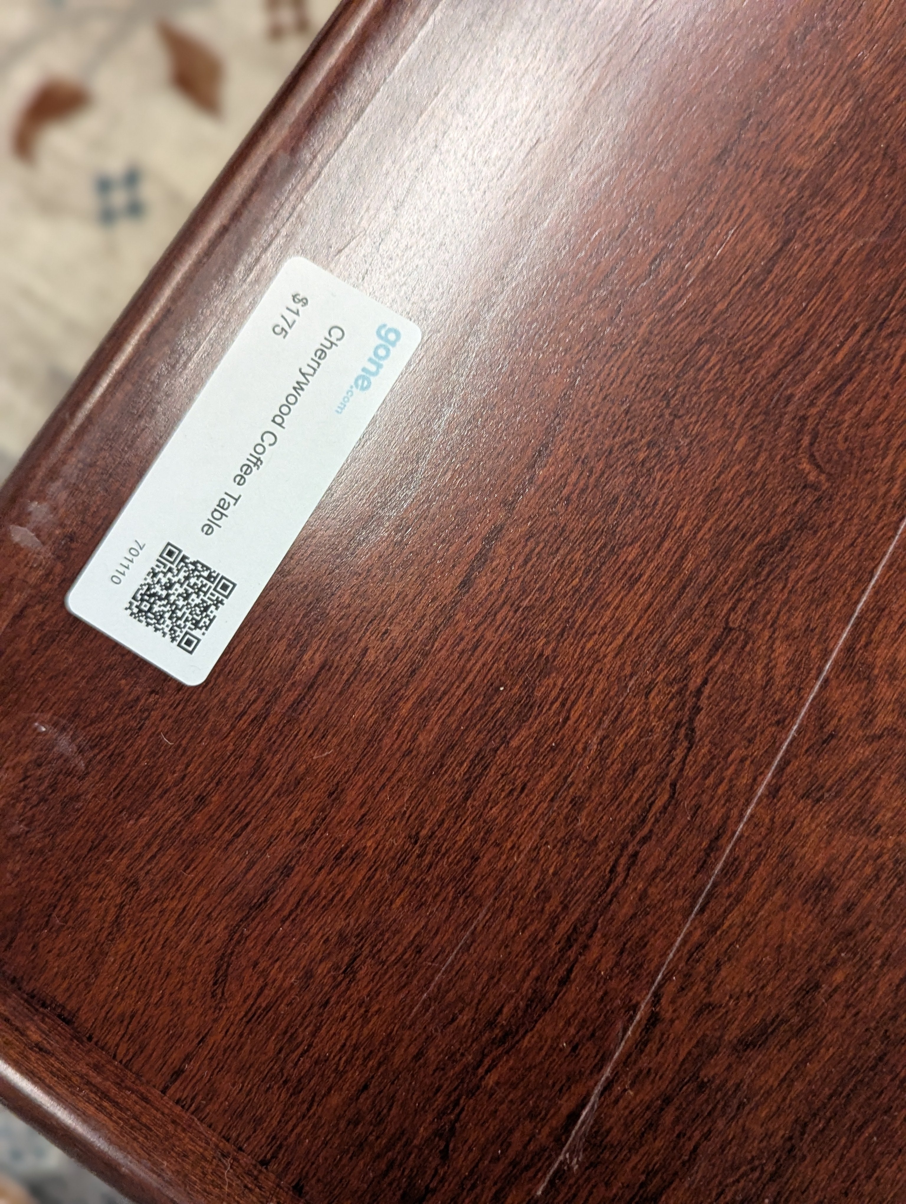 Cherrywood Coffee Table