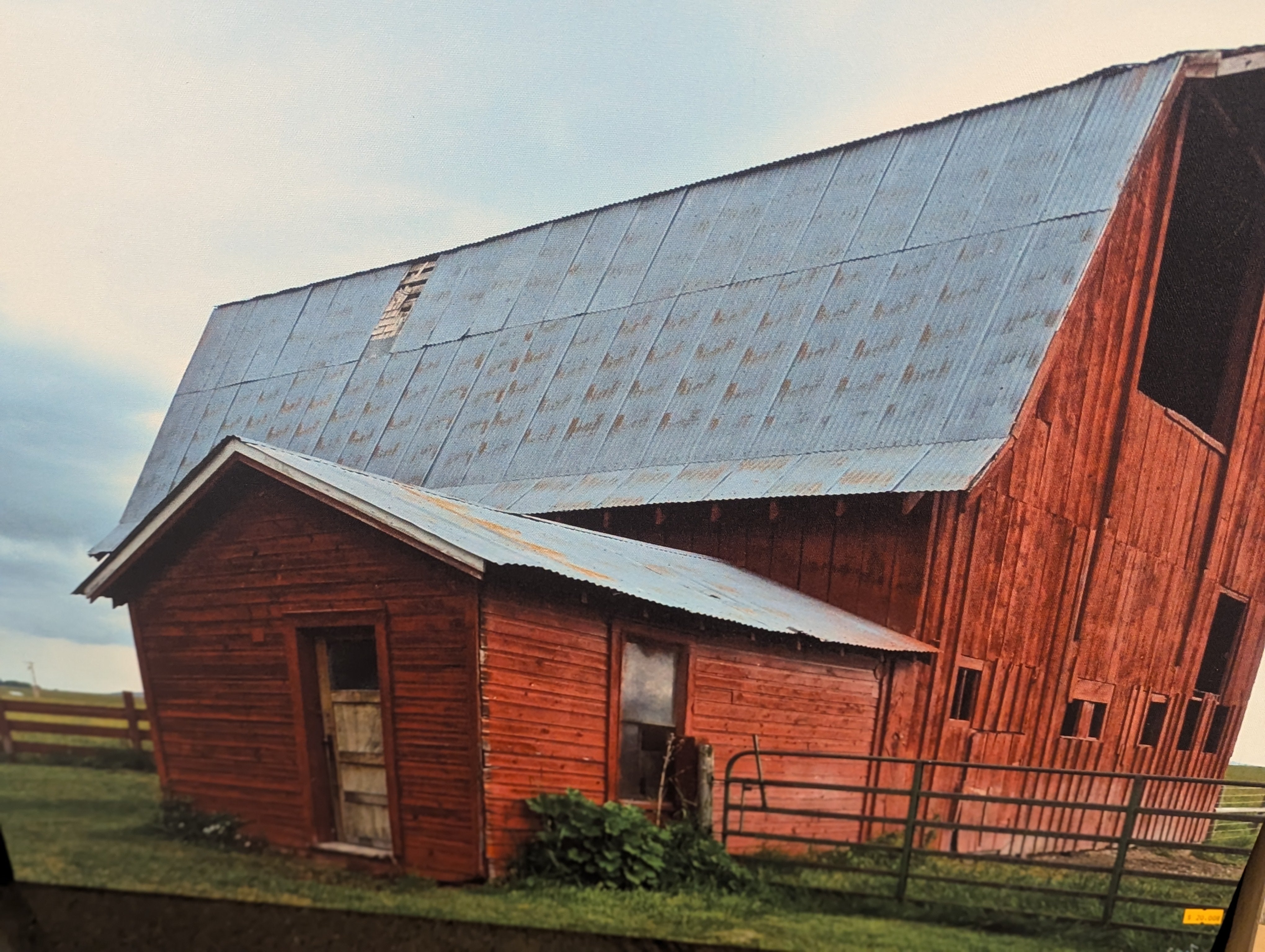 Barn canvas print