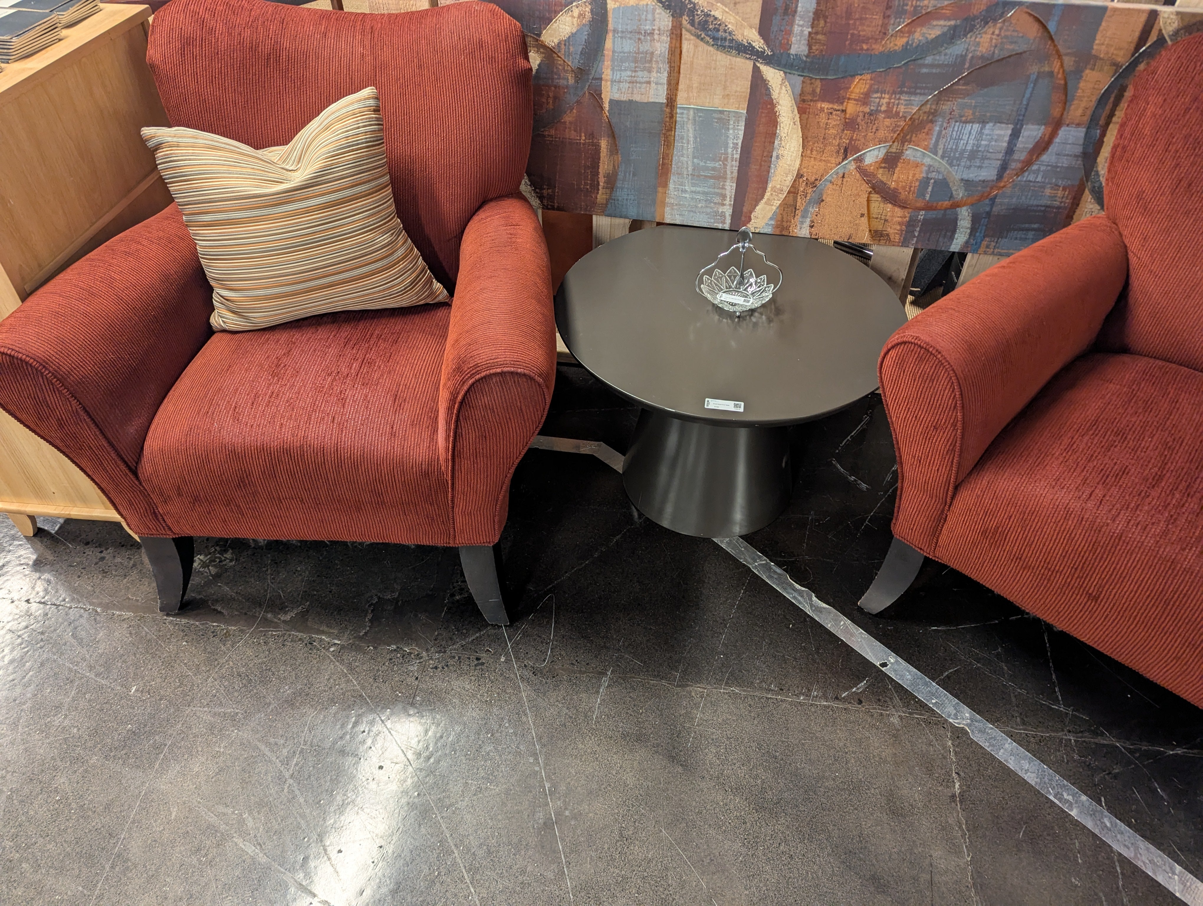 Rust Bucket Style Armchair