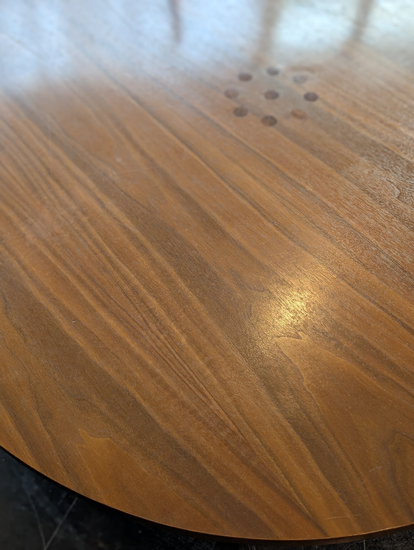 Large MCM Round Coffee Table