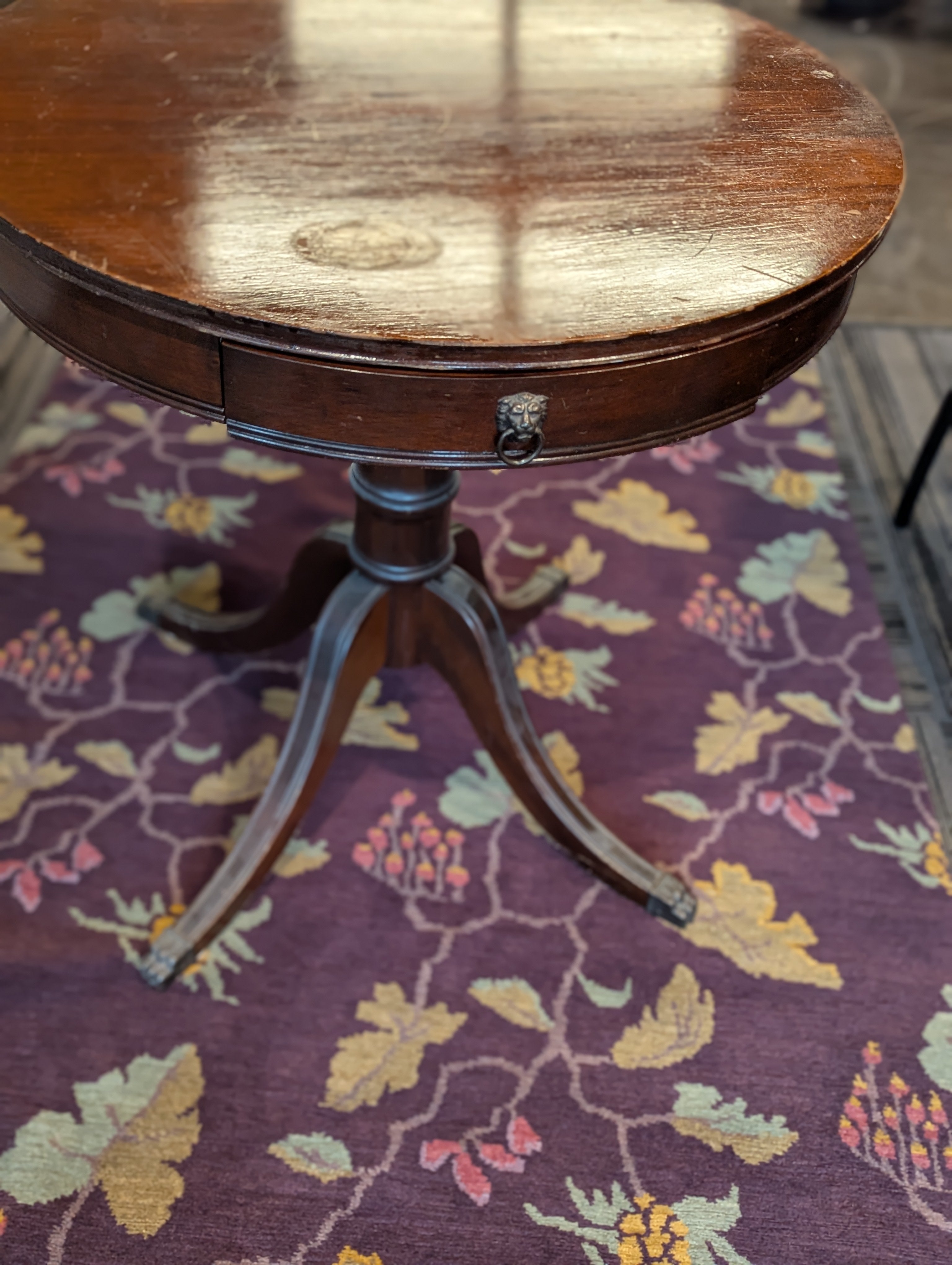 Round Foyer Table