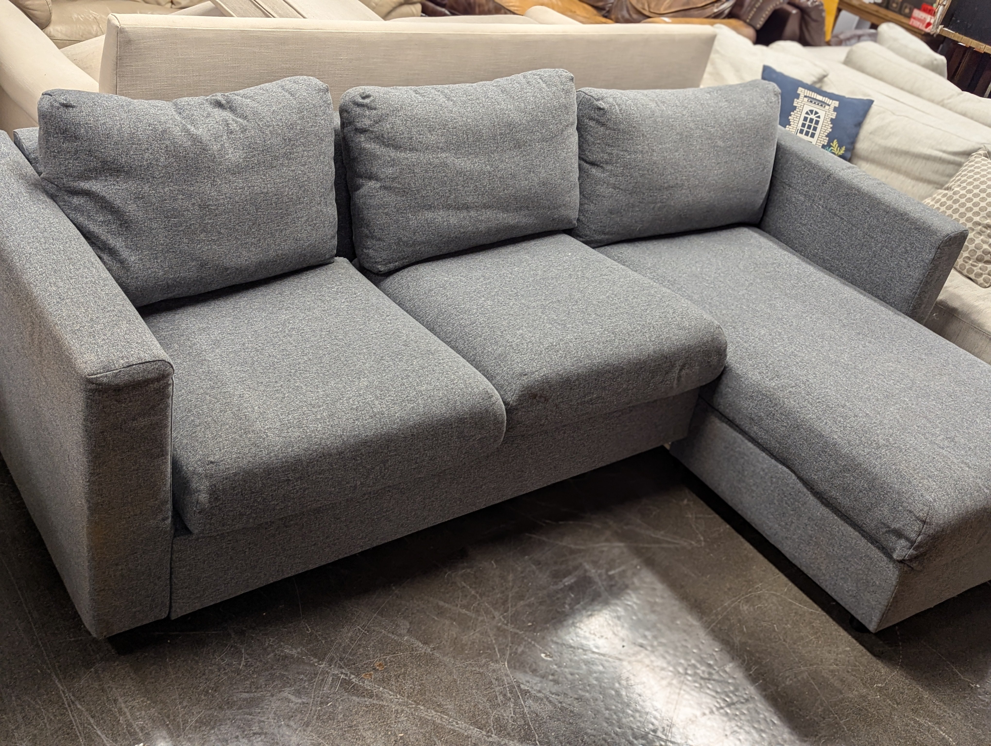 Ikea Finnala Grey Sectional