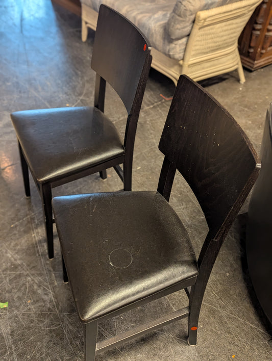 Italian Wooden Chairs (SET OF 2)