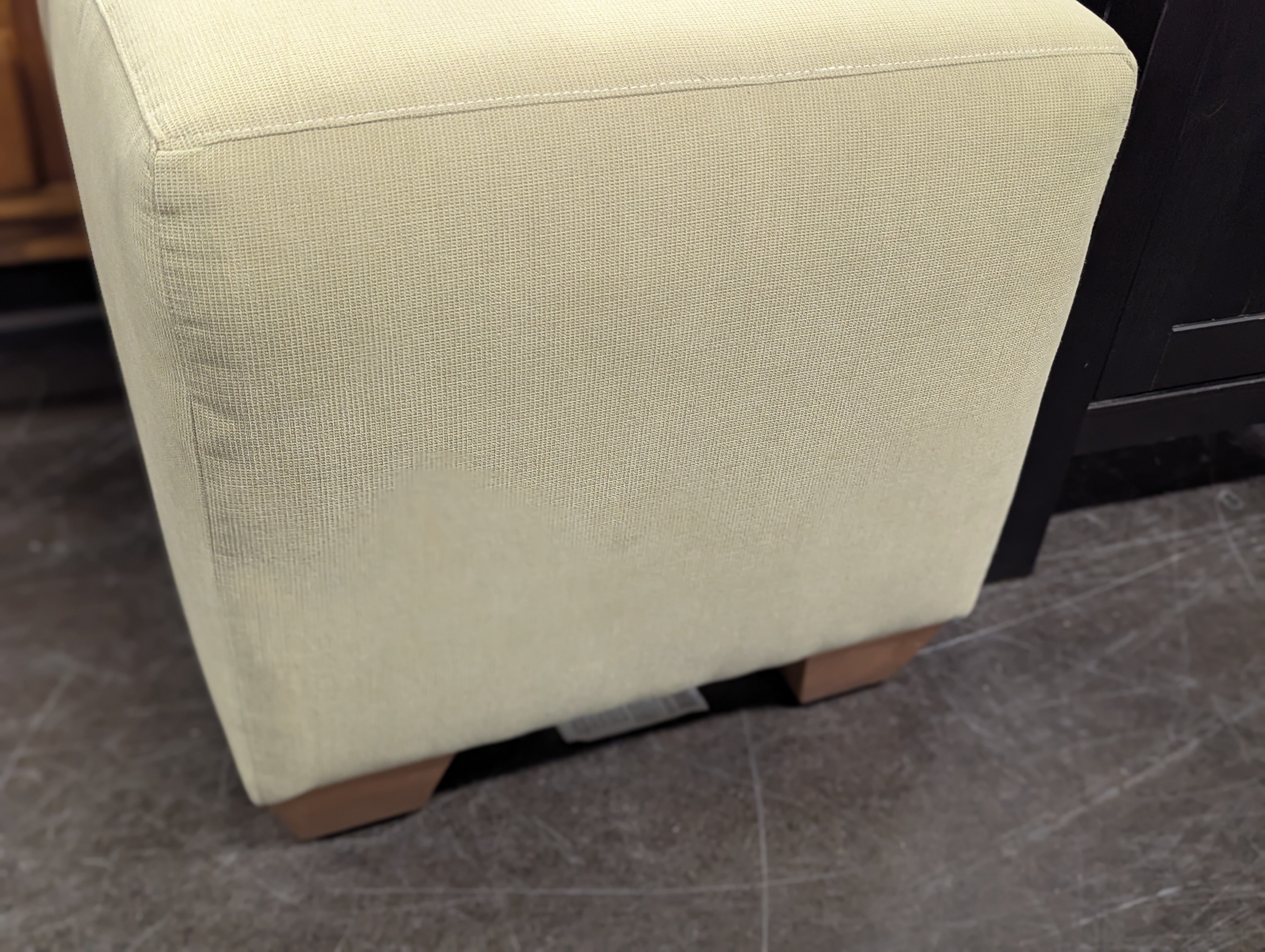 Light Beige Ottoman