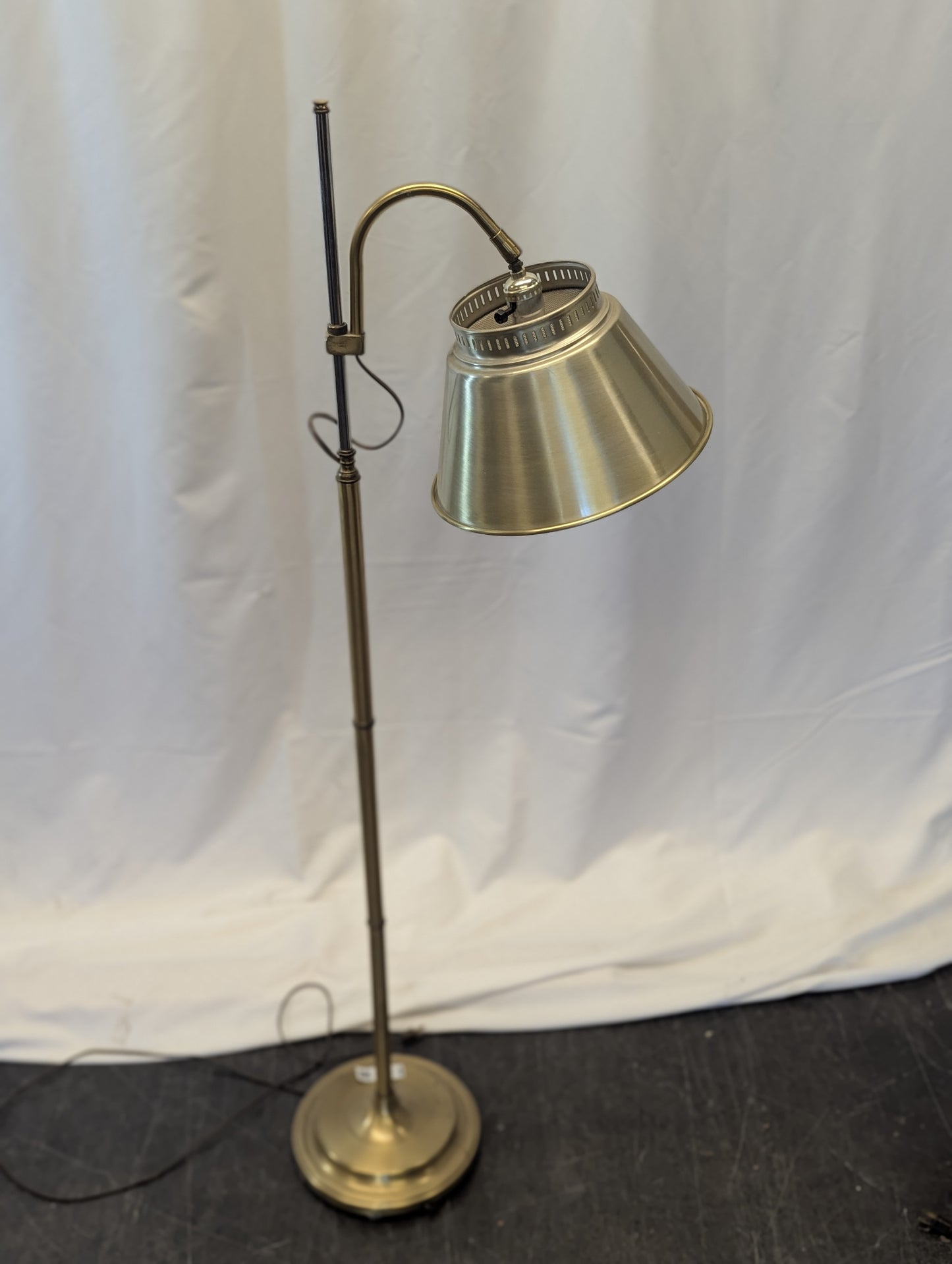 Champagne finish Floor Lamp