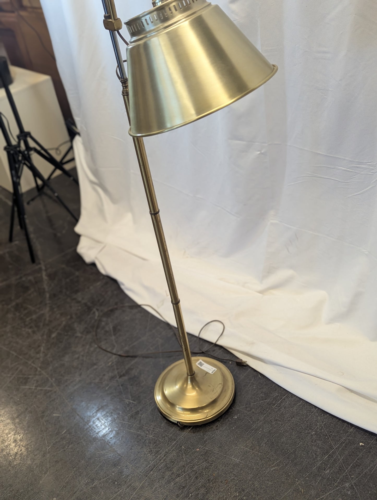 Champagne finish Floor Lamp