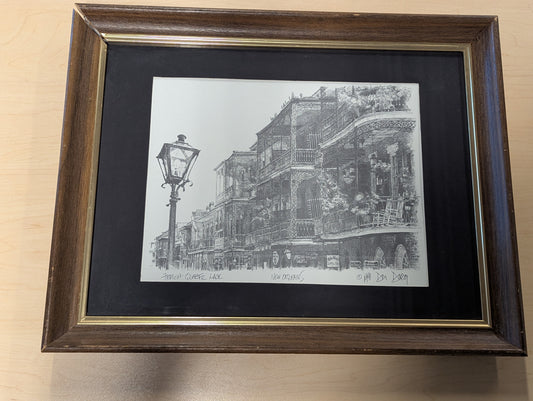 New Orleans Print "French Quarter Lace" by Don Davey