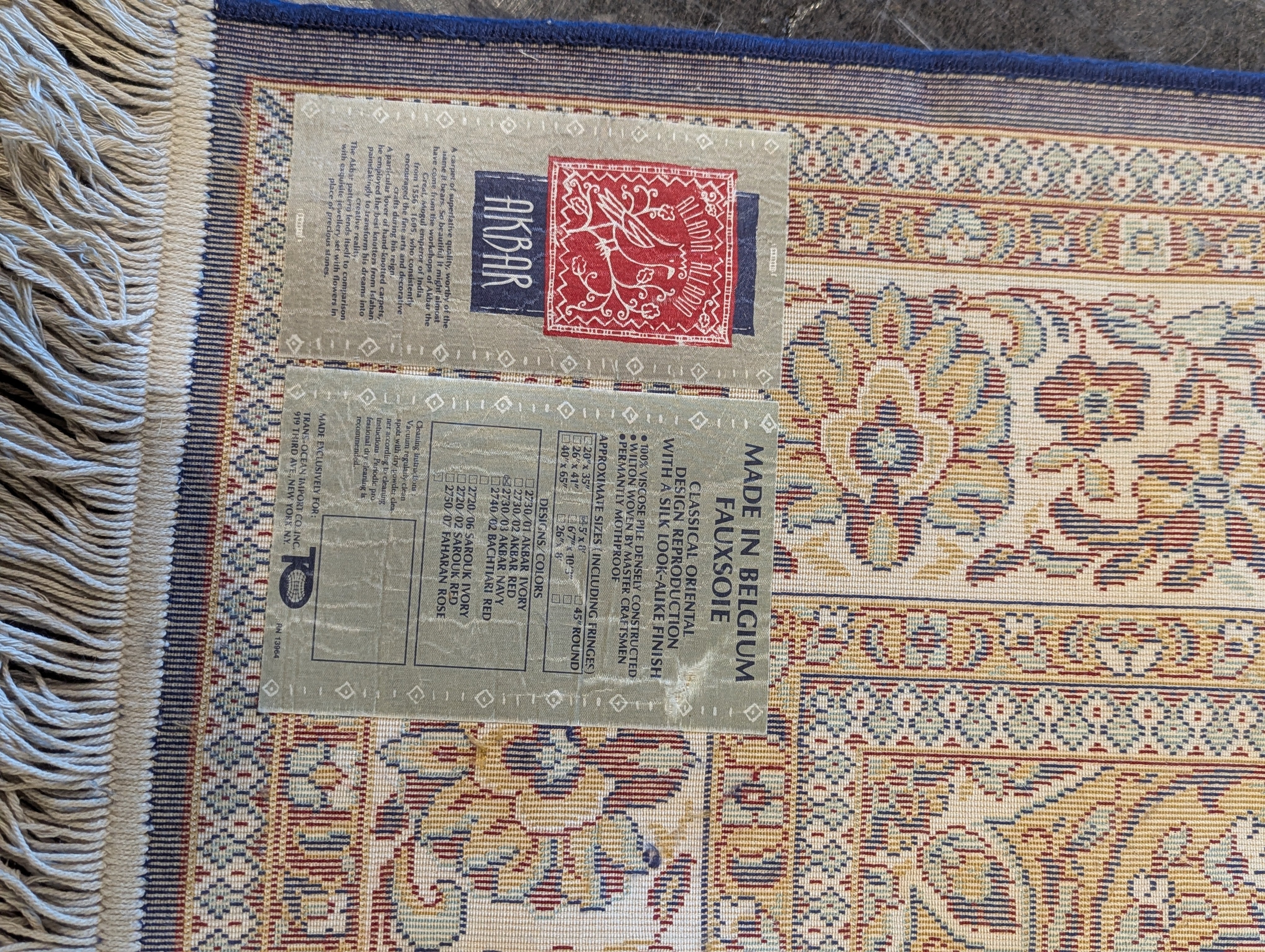 Blue Turkish Rug
