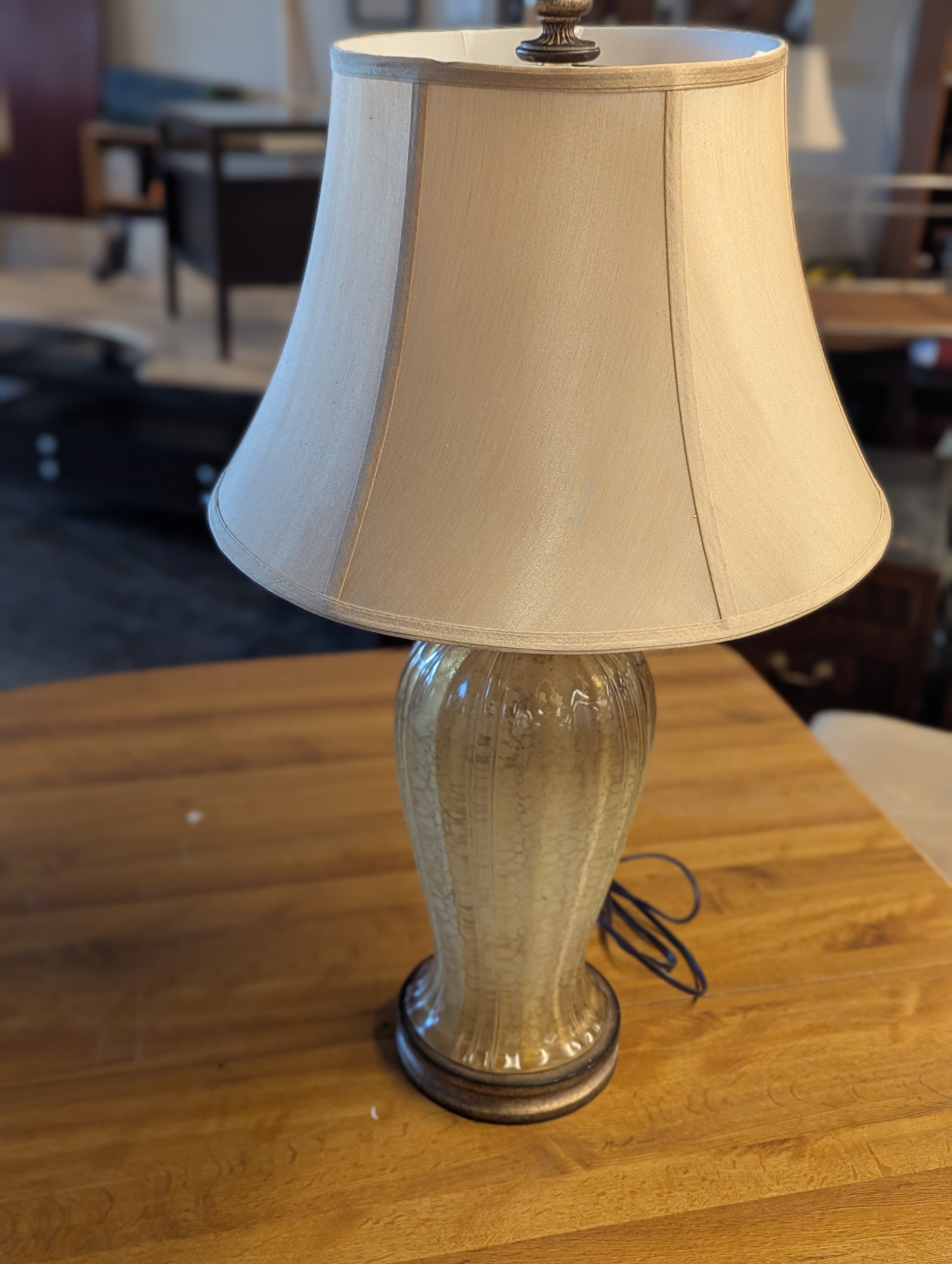 Murano Glass Table Lamps With Ombre Finish (2)
