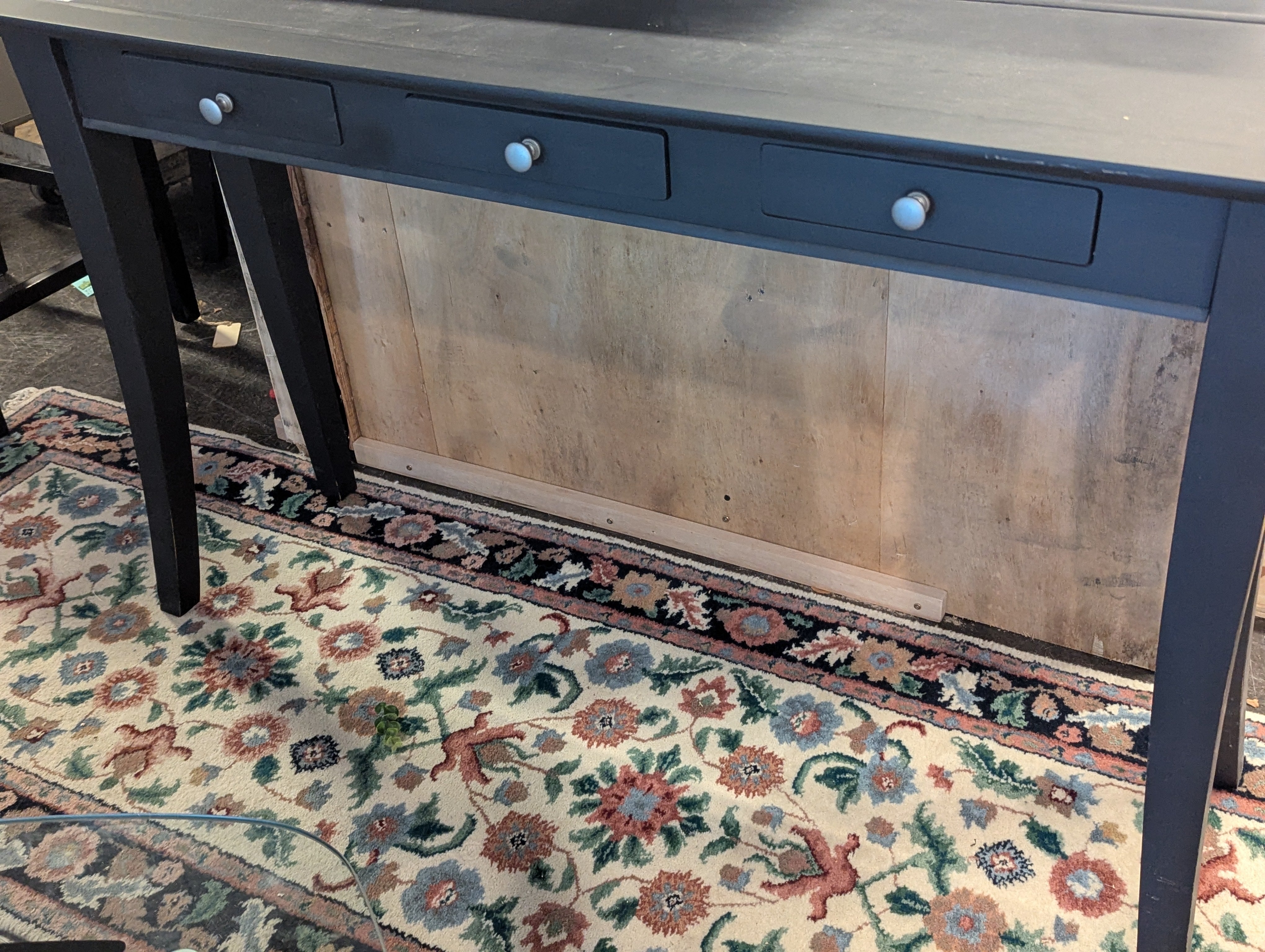 Simple Black Couch Table