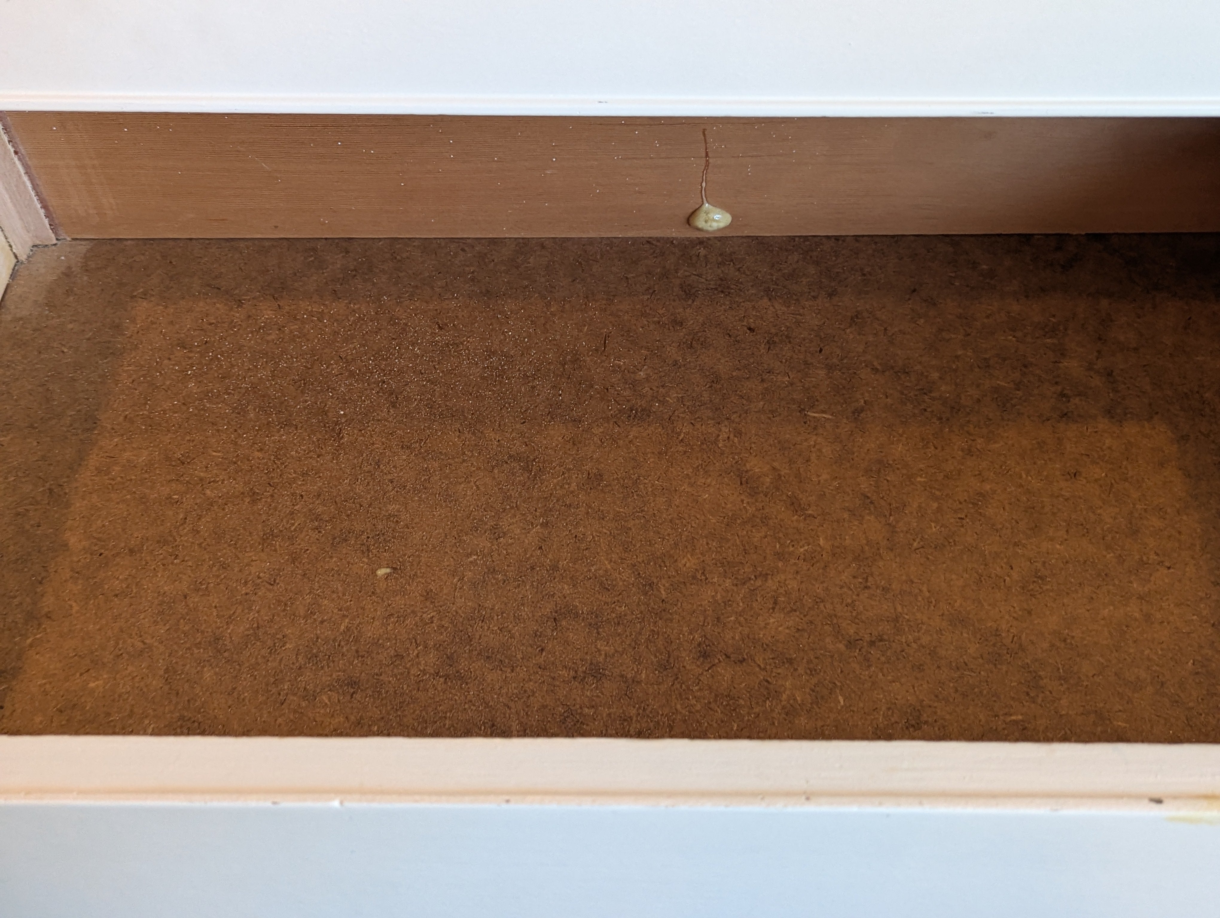 Painted White Art Deco Dresser